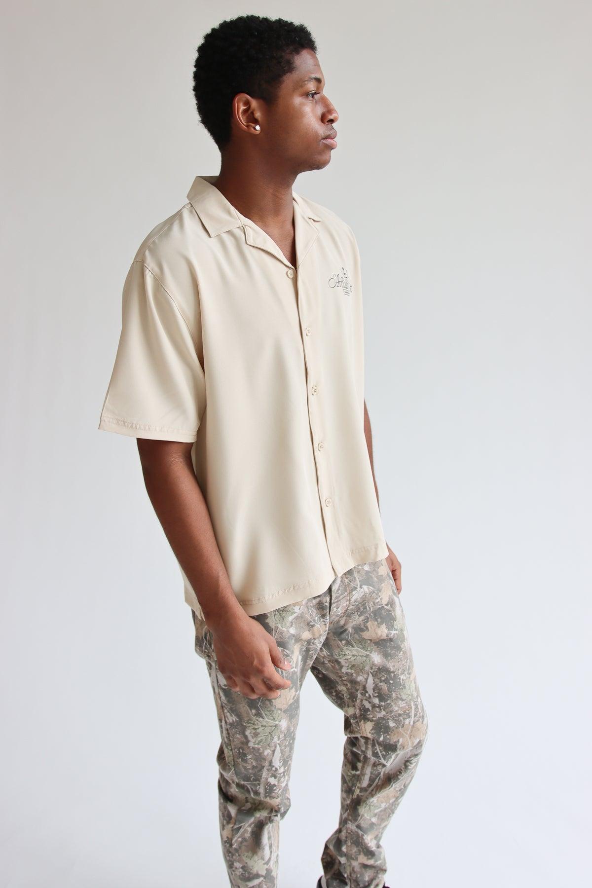 Printed Graphic Button Up Shirt Product Image