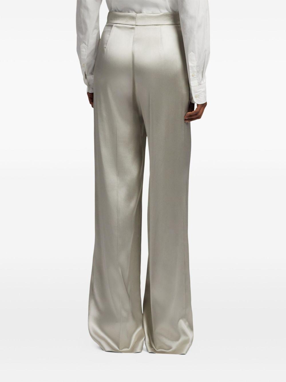 satin tailored trousers Product Image