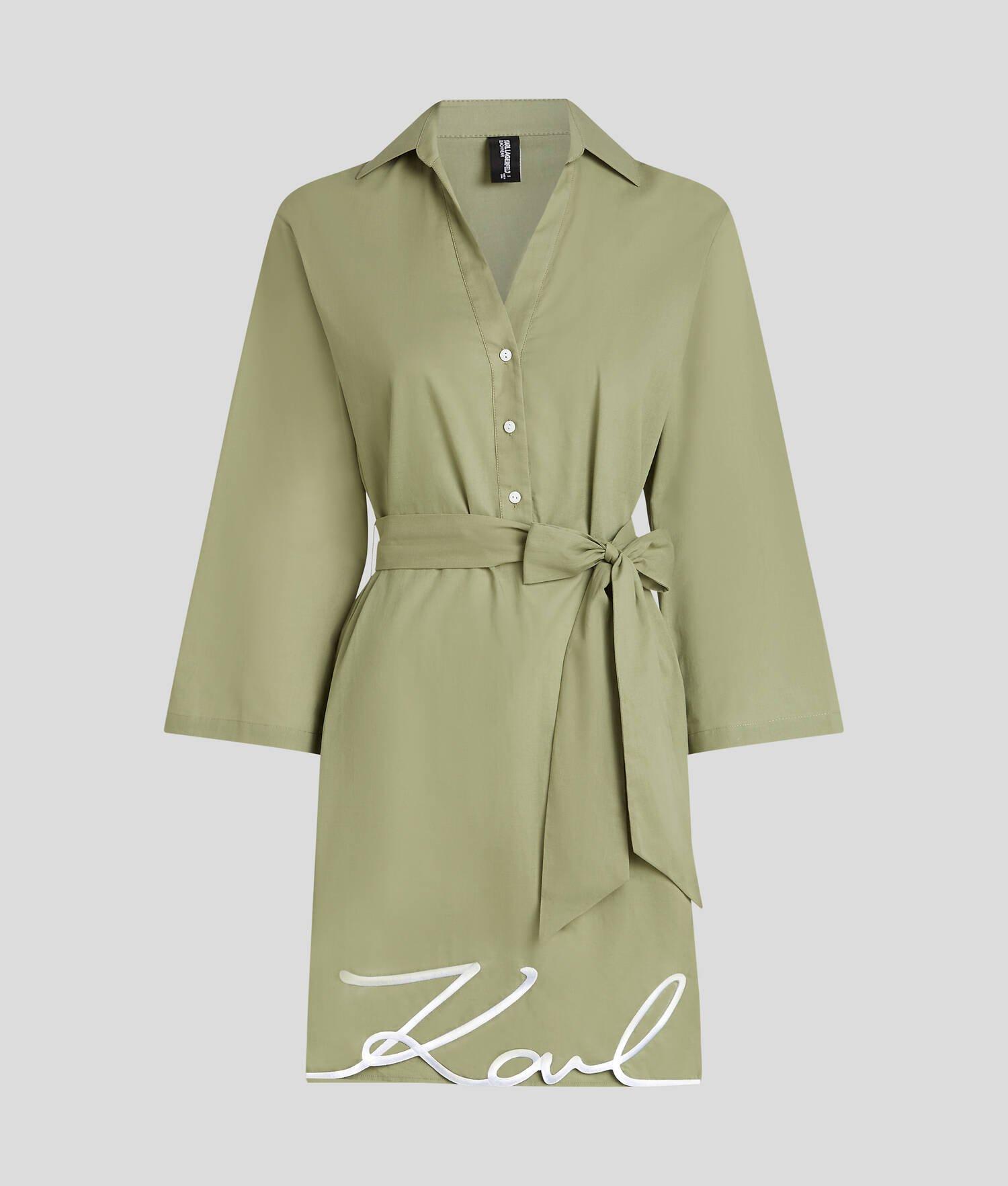 K/SIGNATURE BEACH SHIRT DRESS Product Image
