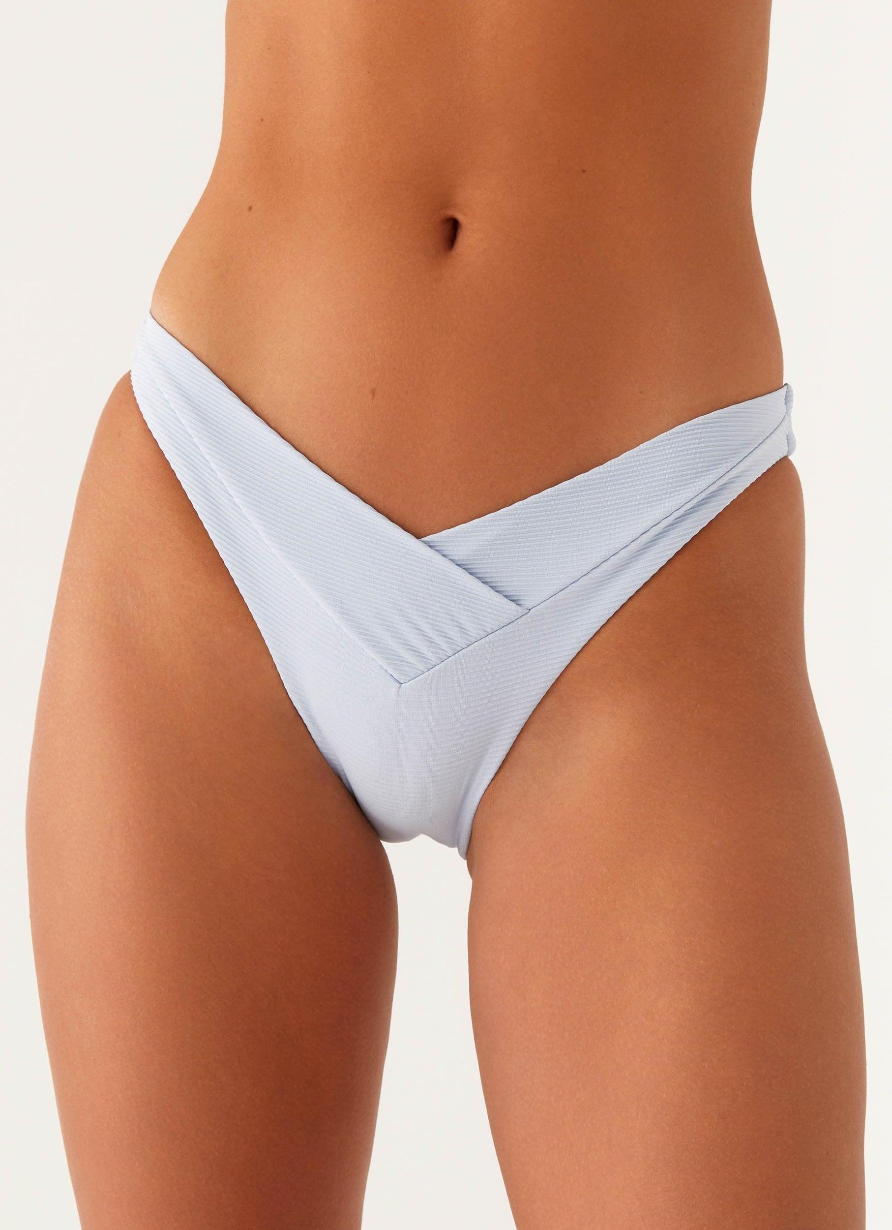 Delta Bikini Bottoms - Blue Product Image