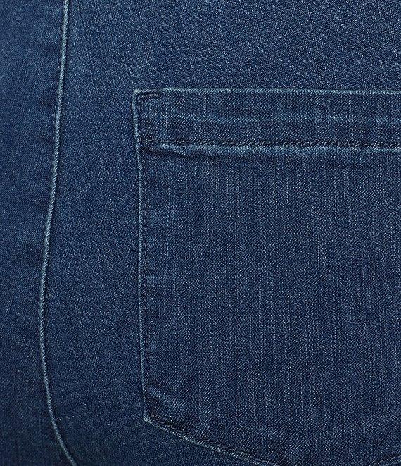 Intro Stella Straight Leg Pull-On Denim Pants Product Image