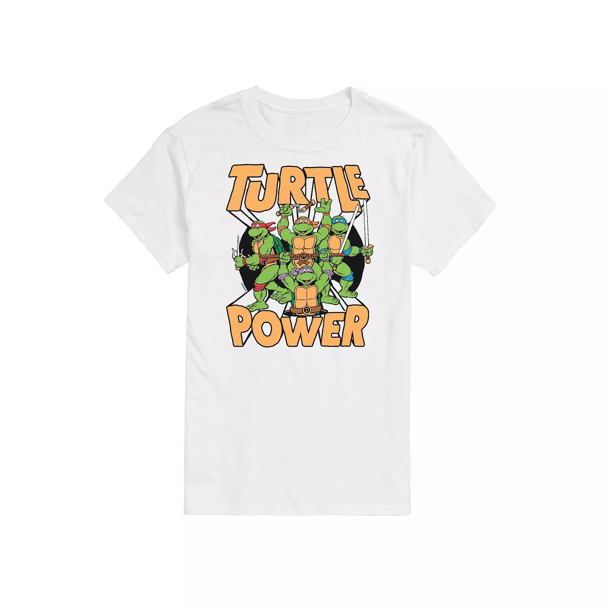 Big & Tall TMNT Turtle Power Graphic Tee, Men's,  Product Image