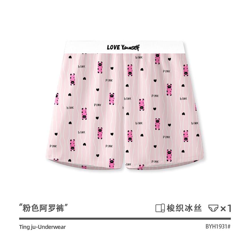 Leopard Print Boxer Brief / Set Product Image