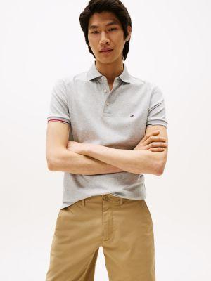 Slim Fit Smooth Cotton Interlock Polo Product Image