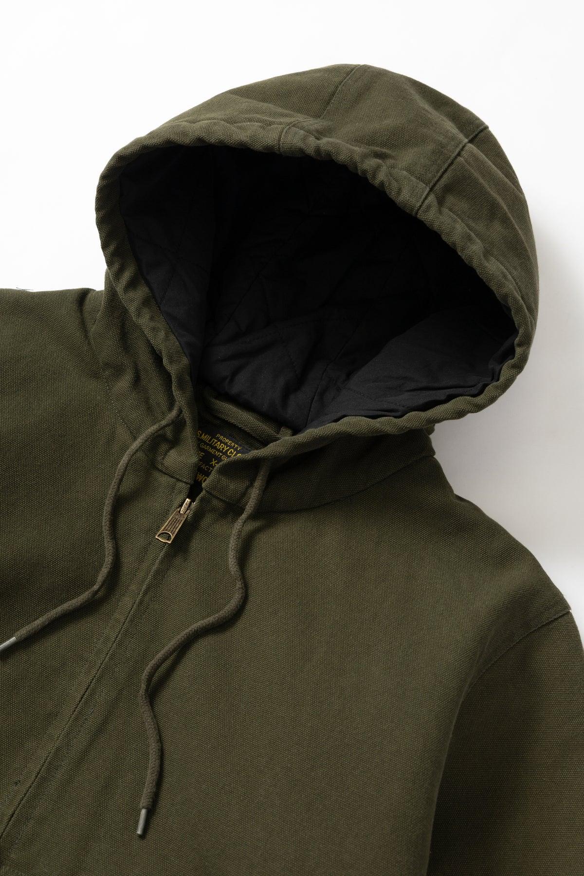 Okonkwo MFG - Canvas Hooded Jacket - Olive Product Image