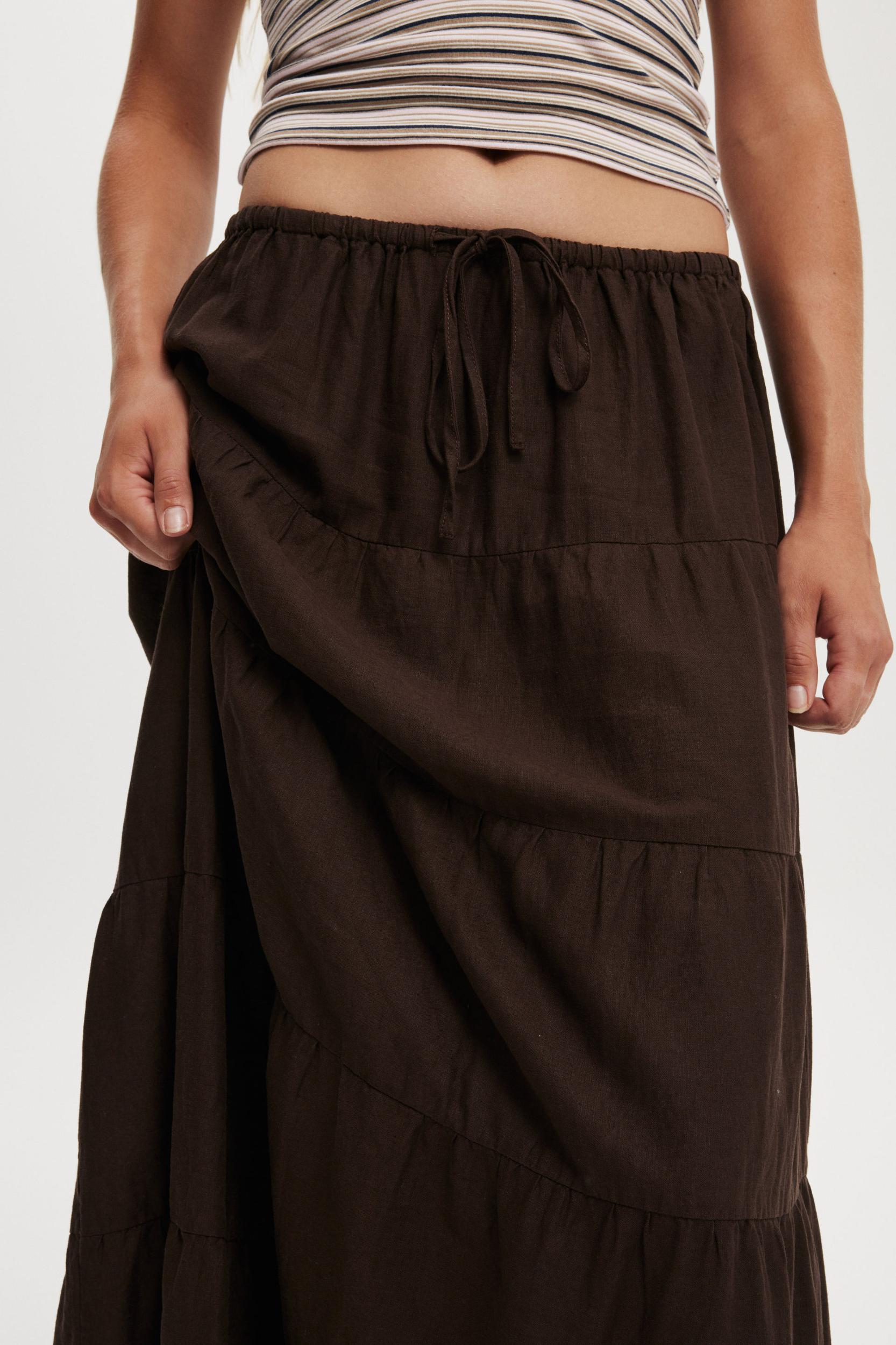 Haven Multi Tiered Maxi Skirt Product Image