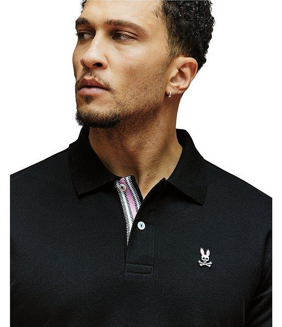 Psycho Bunny Archive Bunny Pique Short Sleeve Polo Shirt Product Image