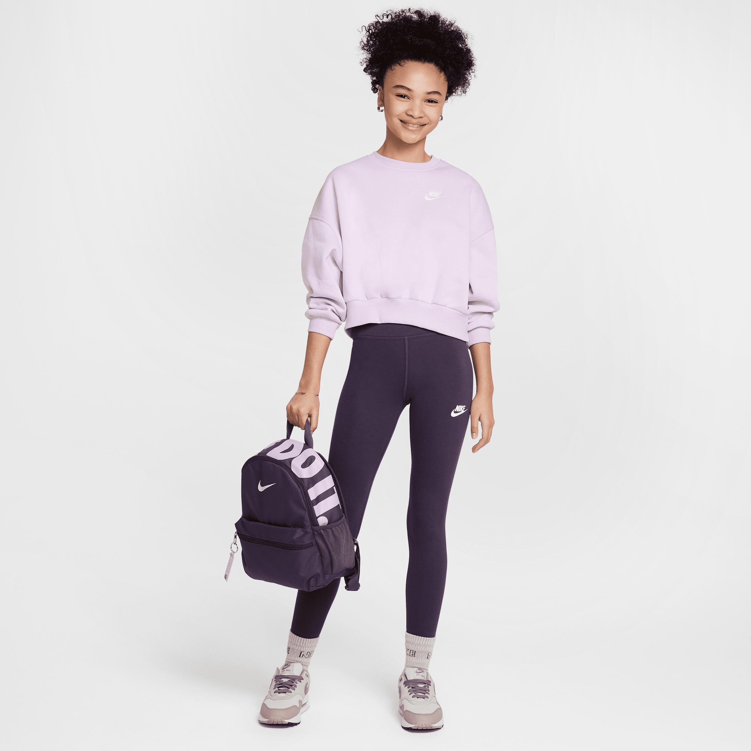 Unisex Nike Sportswear Club Fleece Girls' Boxy Crew-Neck Sweatshirt Product Image