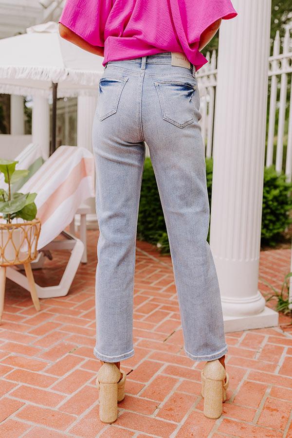 The Naomi High Waist Relaxed Straight Leg Jean Product Image