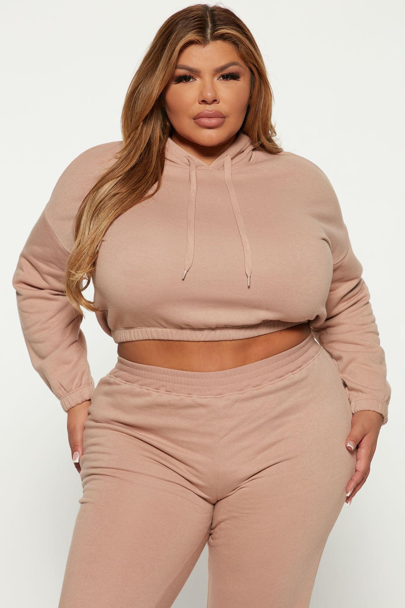 Get Ready Jogger Set - Taupe Product Image