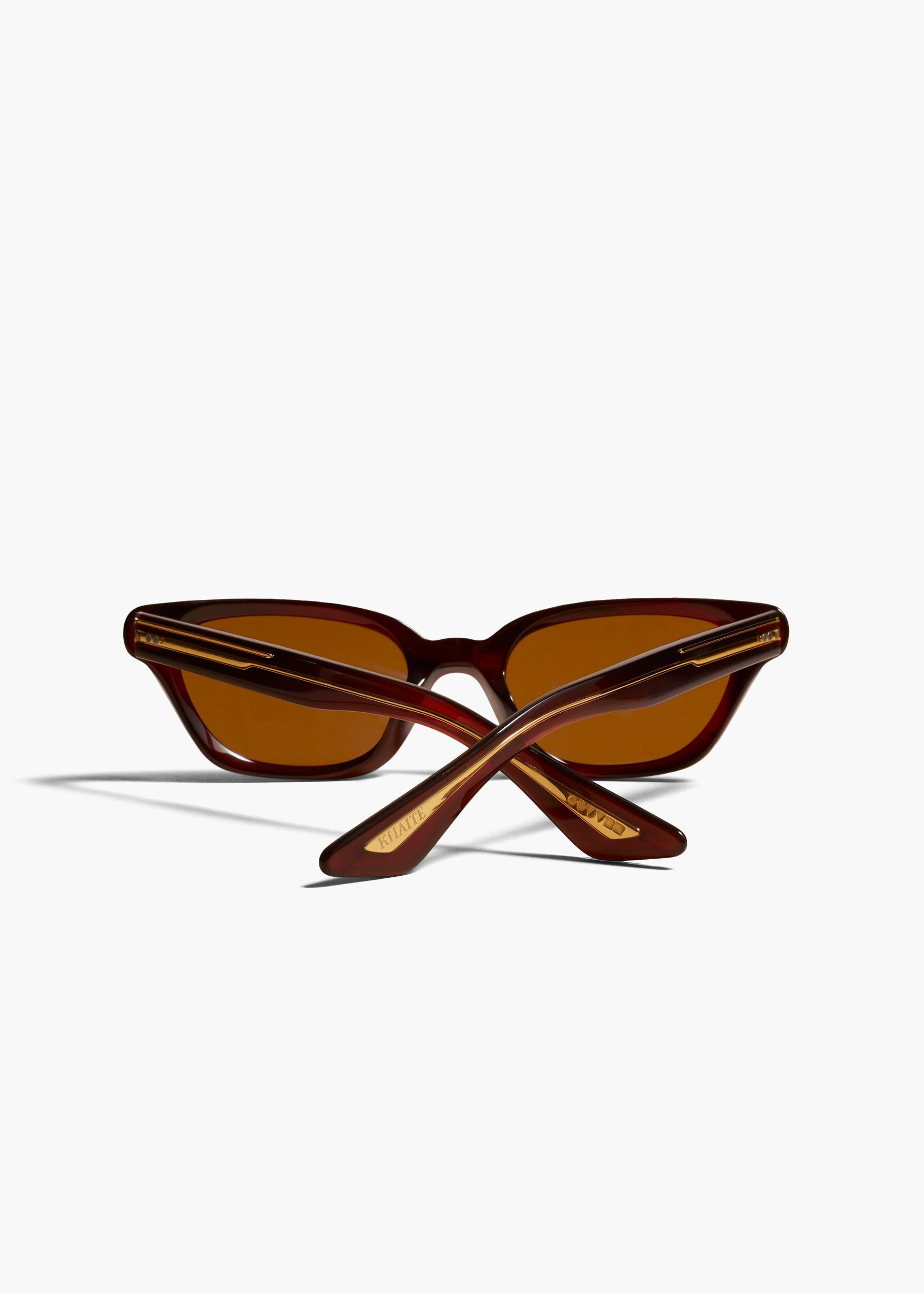 KHAITE x Oliver Peoples 1983C in Bordeaux Bark Product Image