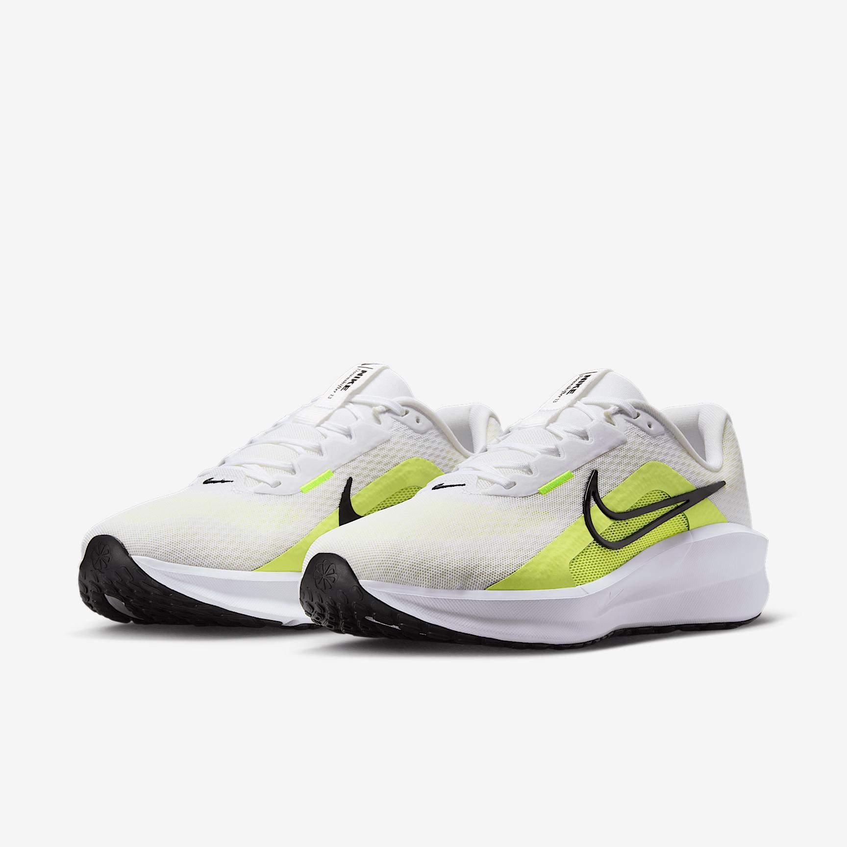 Nike Mens Downshifter 13 Road Running Shoes (Extra Wide) | FJ1284-101 Product Image