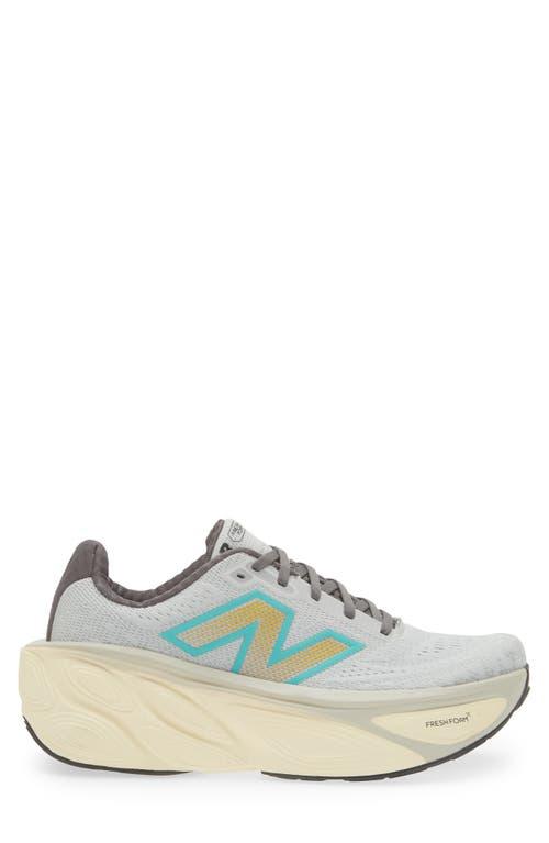 New Balance Fresh Foam X More v5 Running Shoe in Brighton Grey/Calcium at Nordstrom, Size 11.5 Women's Product Image