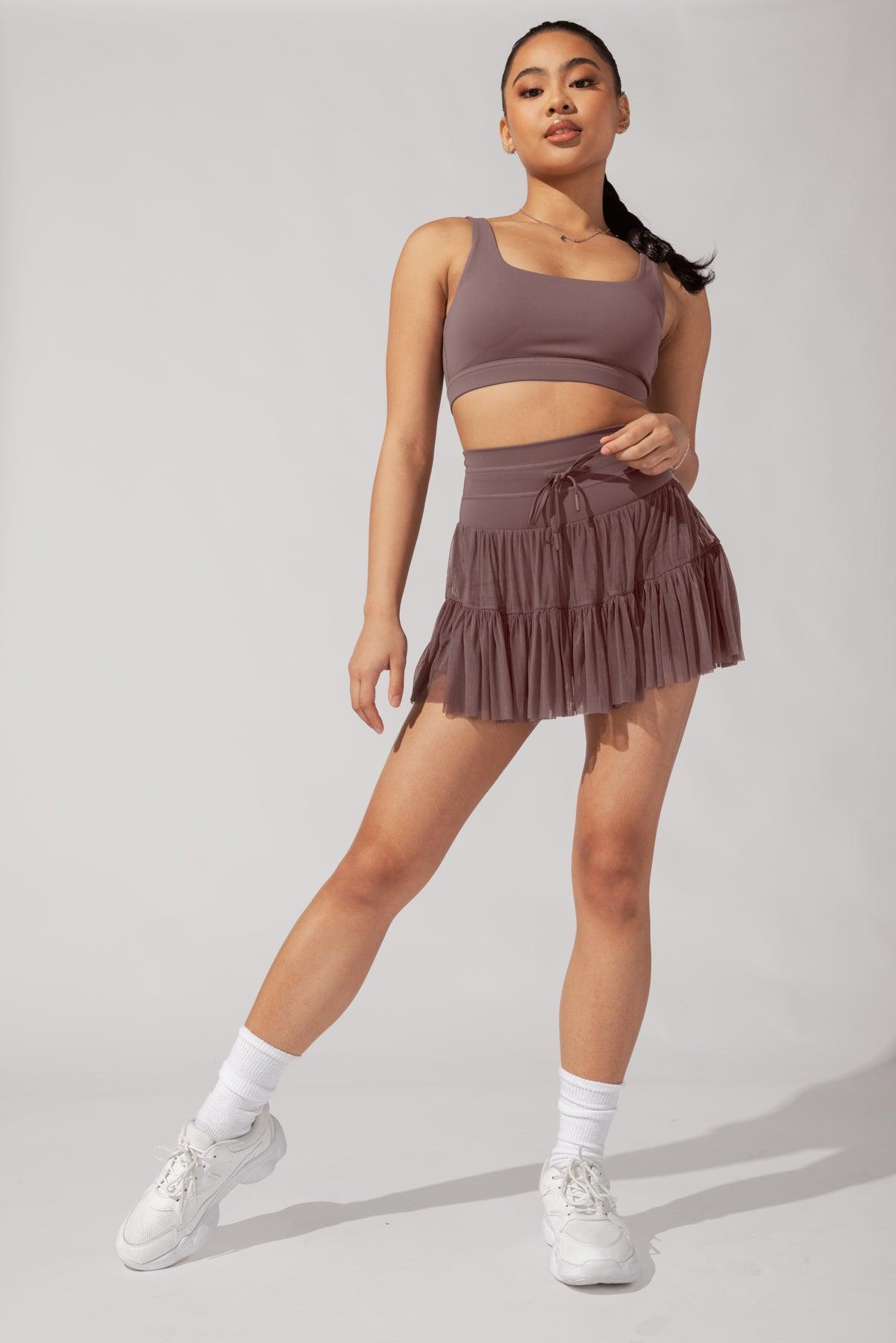 Pirouette Skort - Peppercorn Product Image
