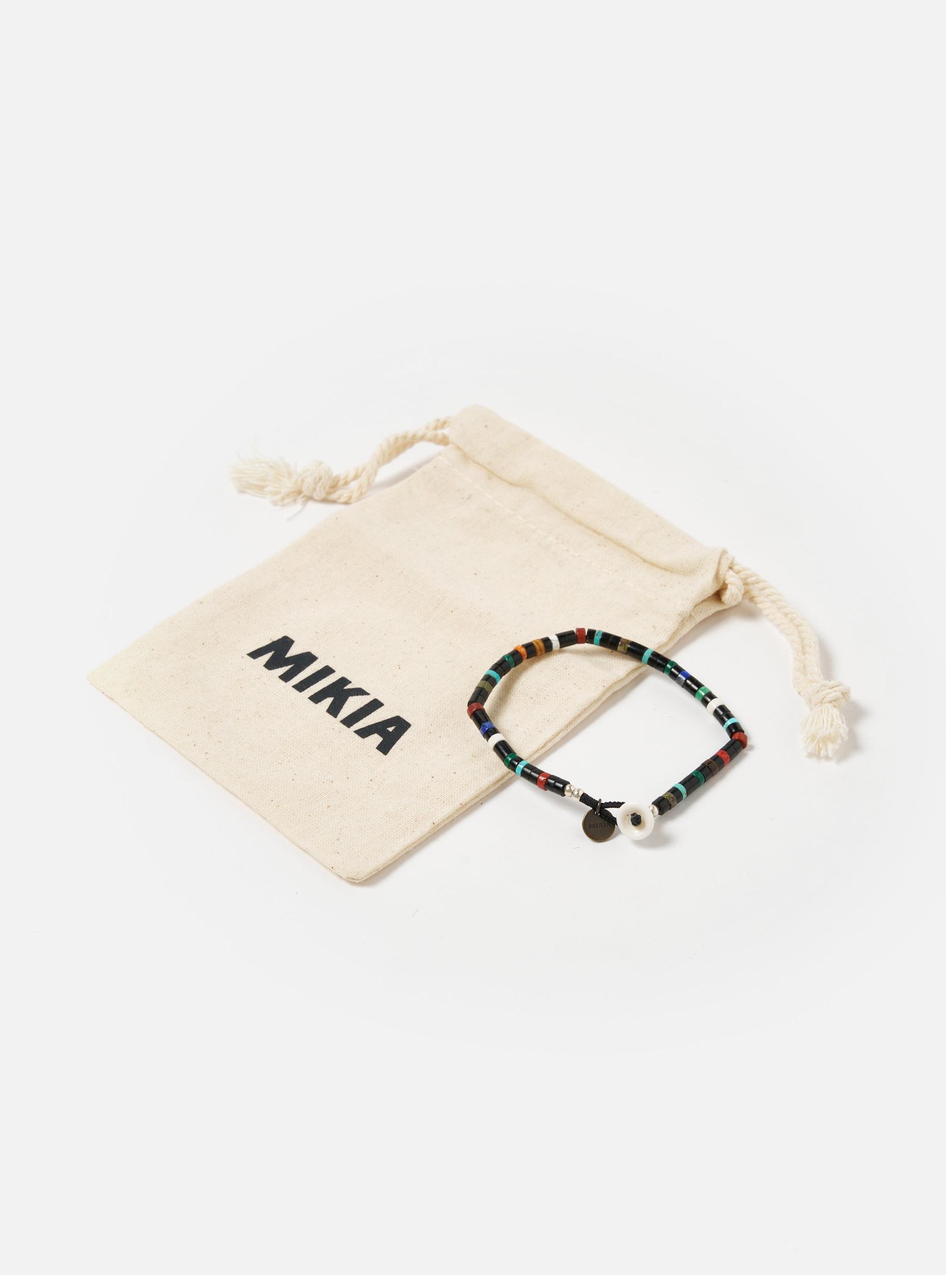 Mikia Heishi Beads Bracelet in Jet/Multi Product Image