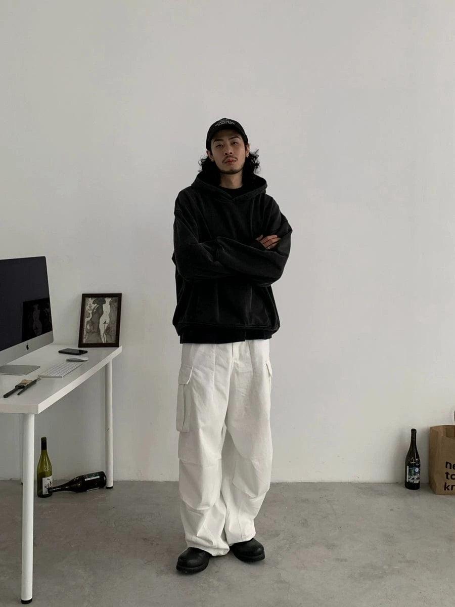 RT No. 18748 WORKWEAR PARACHUTE STRAIGHT PANTS Product Image