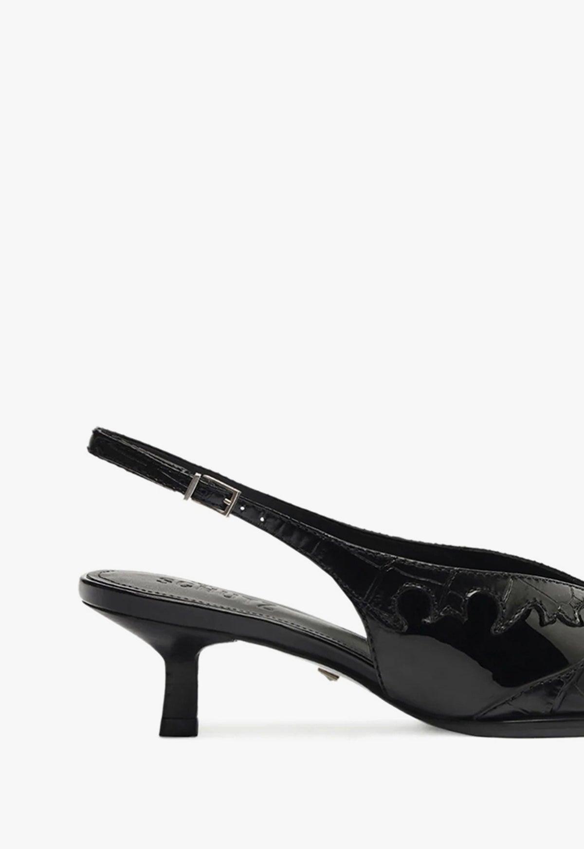 Daria Sling Patent Leather Pump Female Product Image