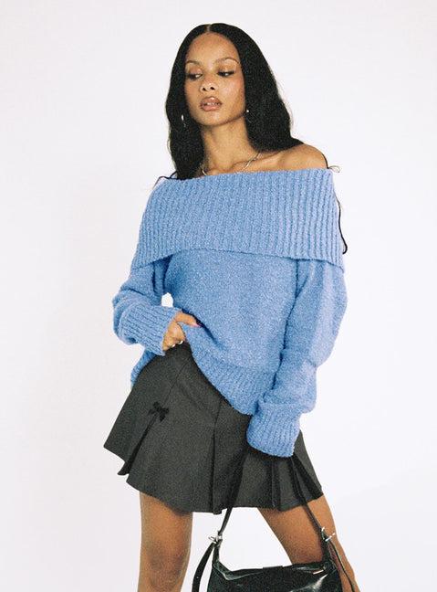 Little Bow Peep Mini Skirt Grey Product Image