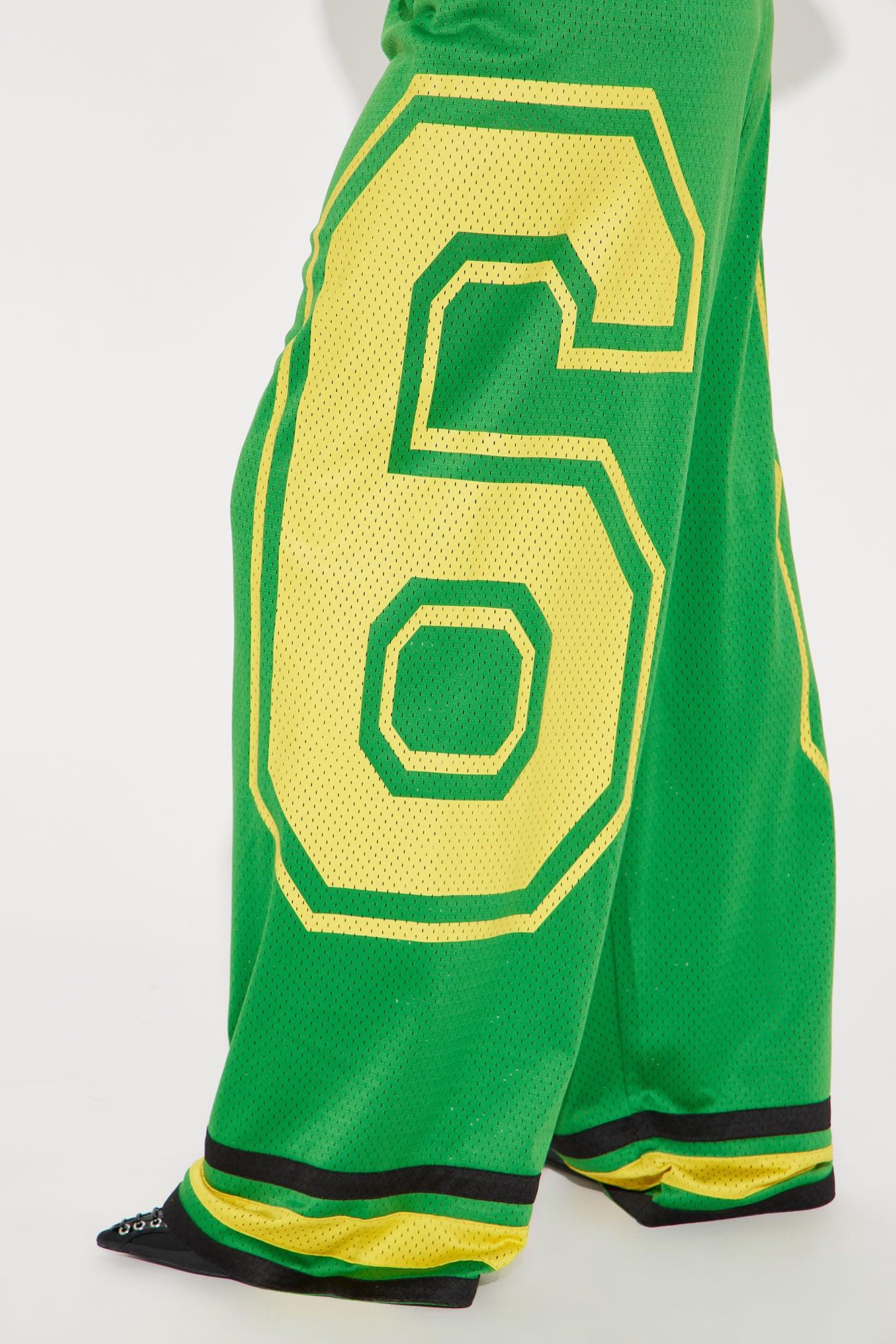 Play To Win Pant Set - Green/combo Product Image