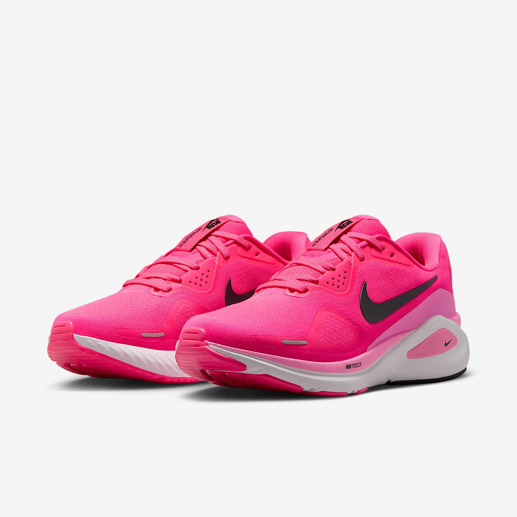 Nike Womens Structure 26 Road Running Shoes | HJ1101-601 Product Image