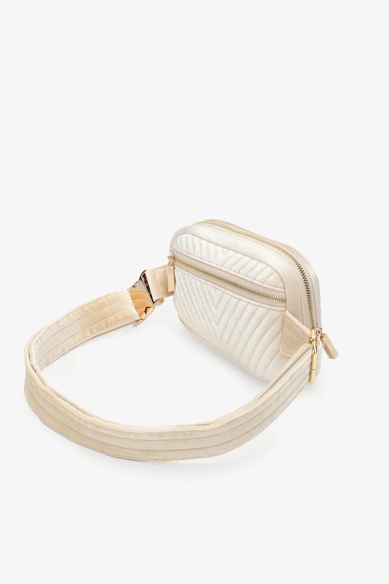 Aerin Velvet Belt Bag Product Image
