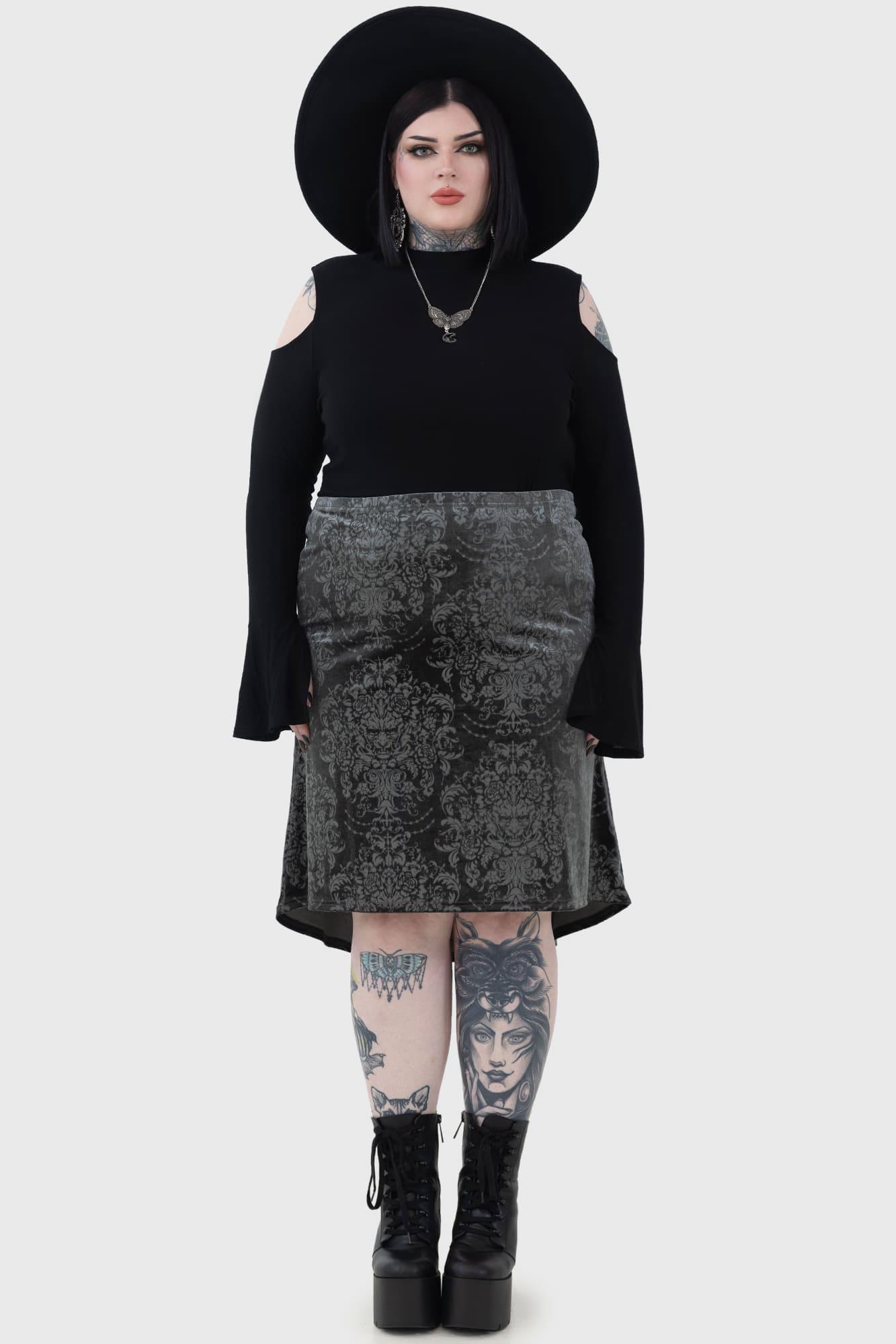 Haunted Lover Midi Skirt Product Image