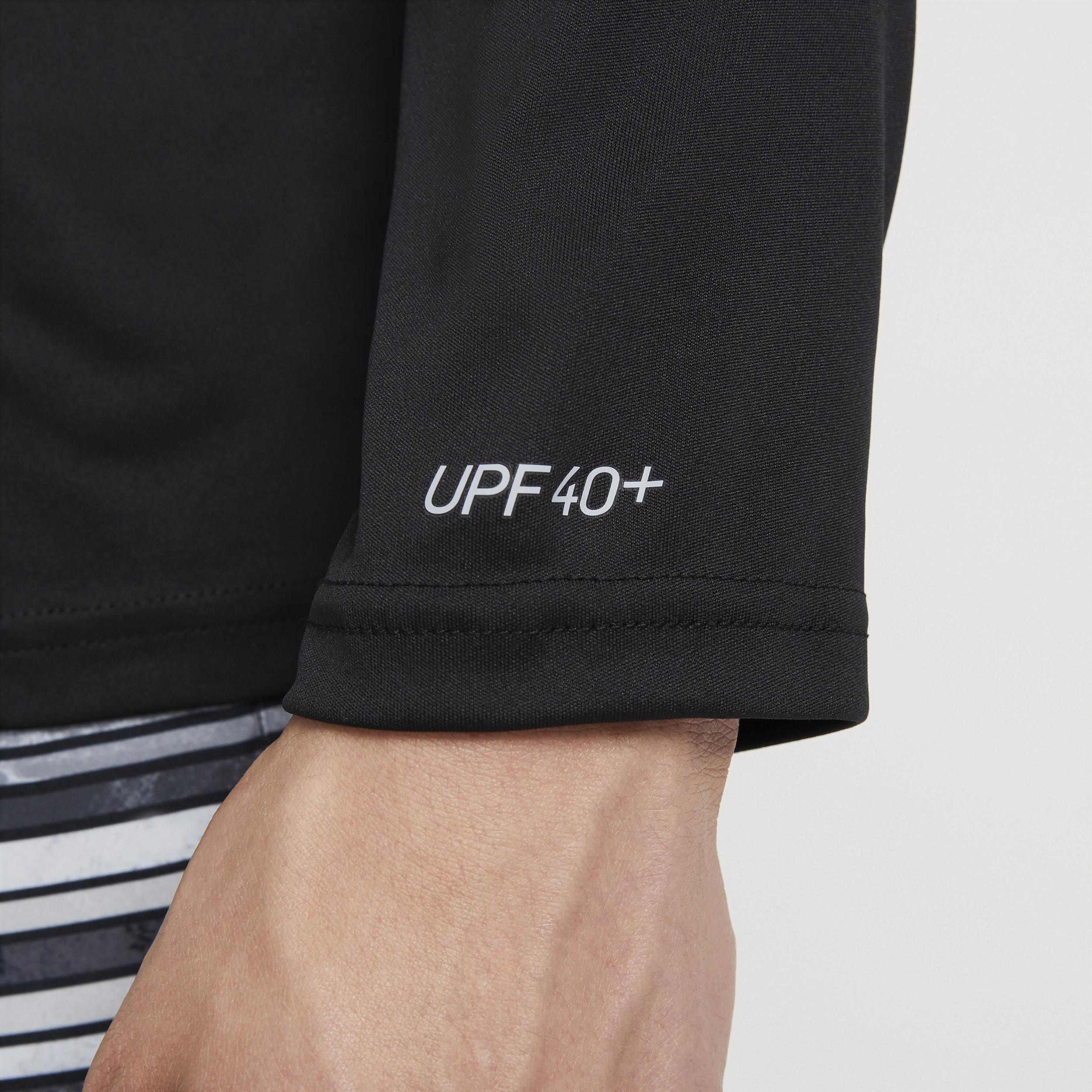 Nike Mens Essential Long-Sleeve Hydroguard Swim Shirt | NESSA587-001 Product Image