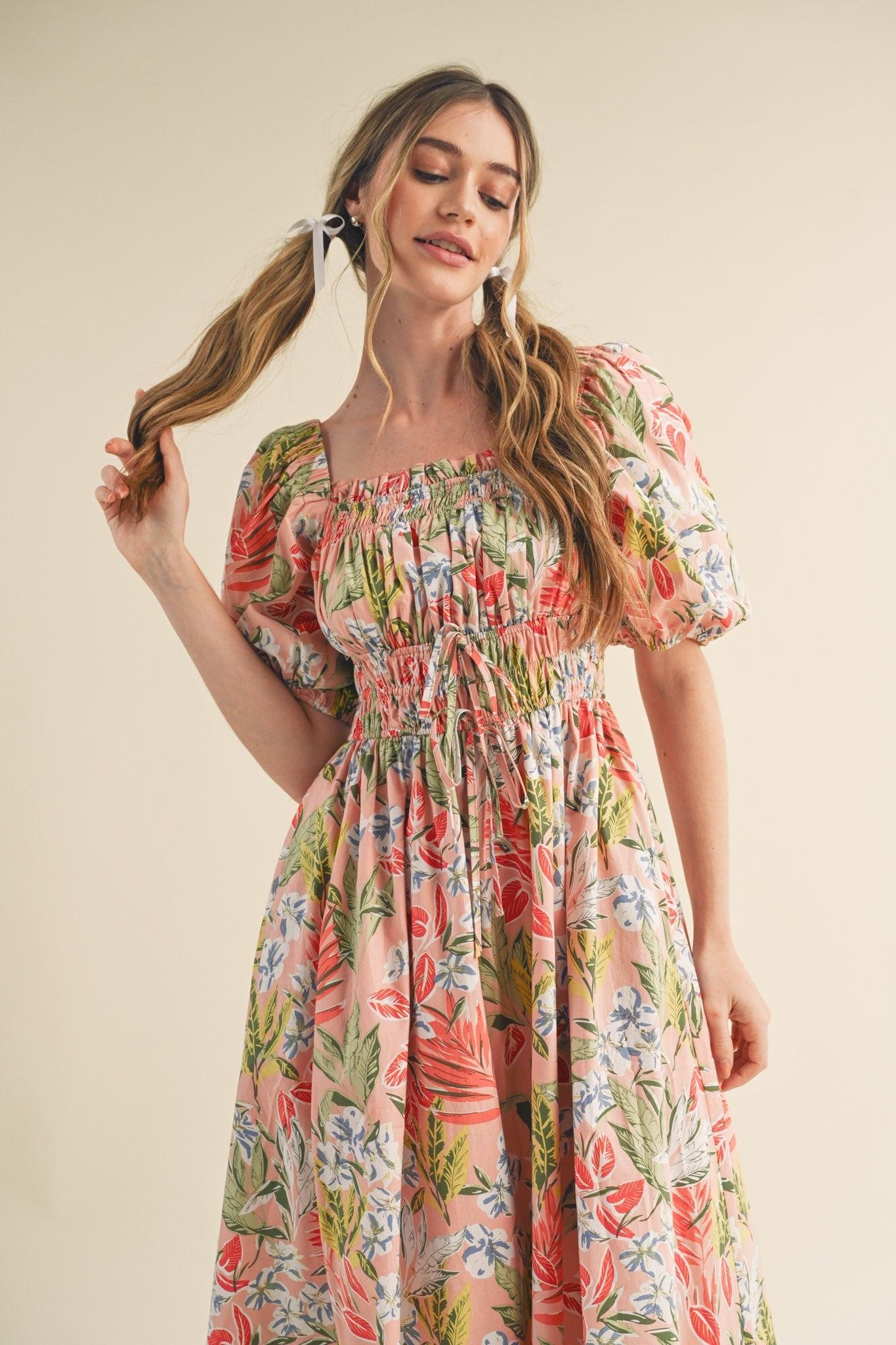 Floral Midi Dress Product Image