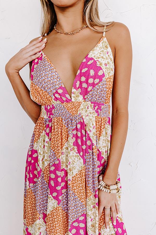 Weekends By The Coast Maxi in Orange Product Image