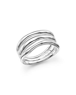 Ippolita Glamazon Sterling Silver Triple-Band Squiggle Ring Product Image