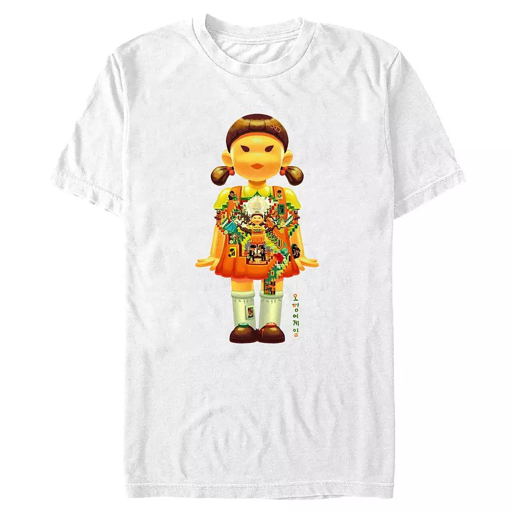 Men's Squid Game Big Doll World Graphic Tee,  Product Image
