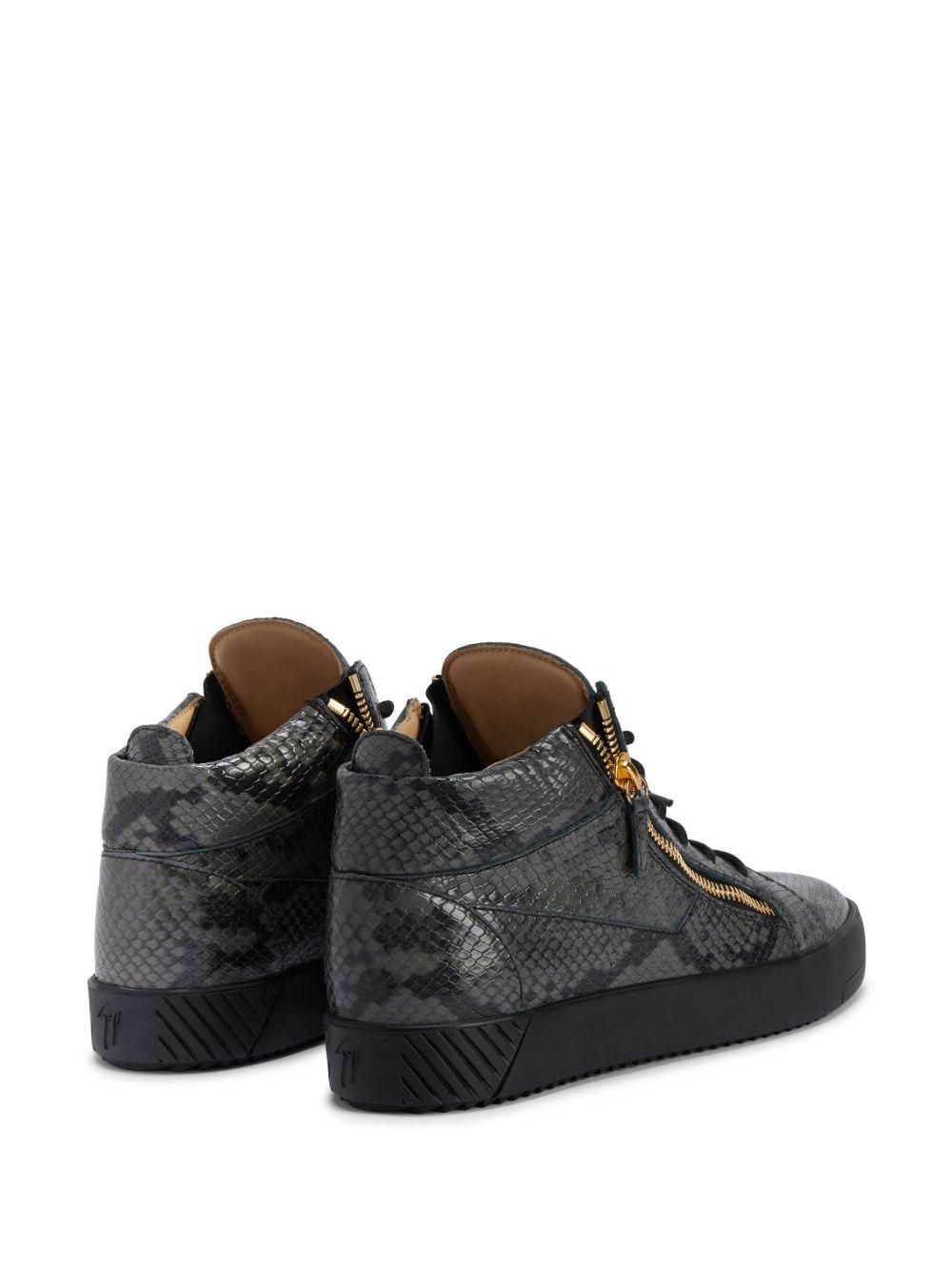 Frankie leather high-top sneakers Product Image