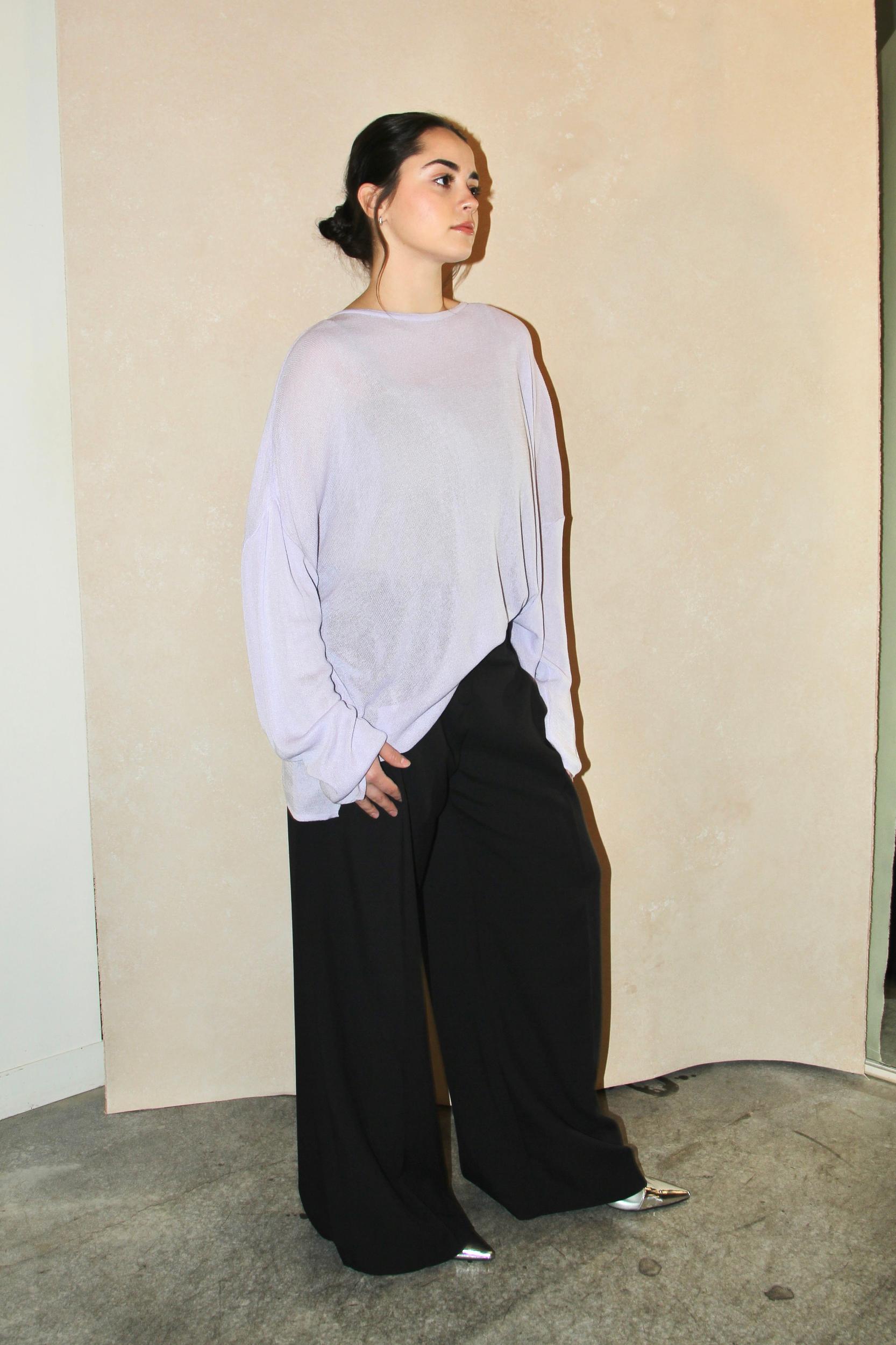 Emelia Sweater Lavender Product Image