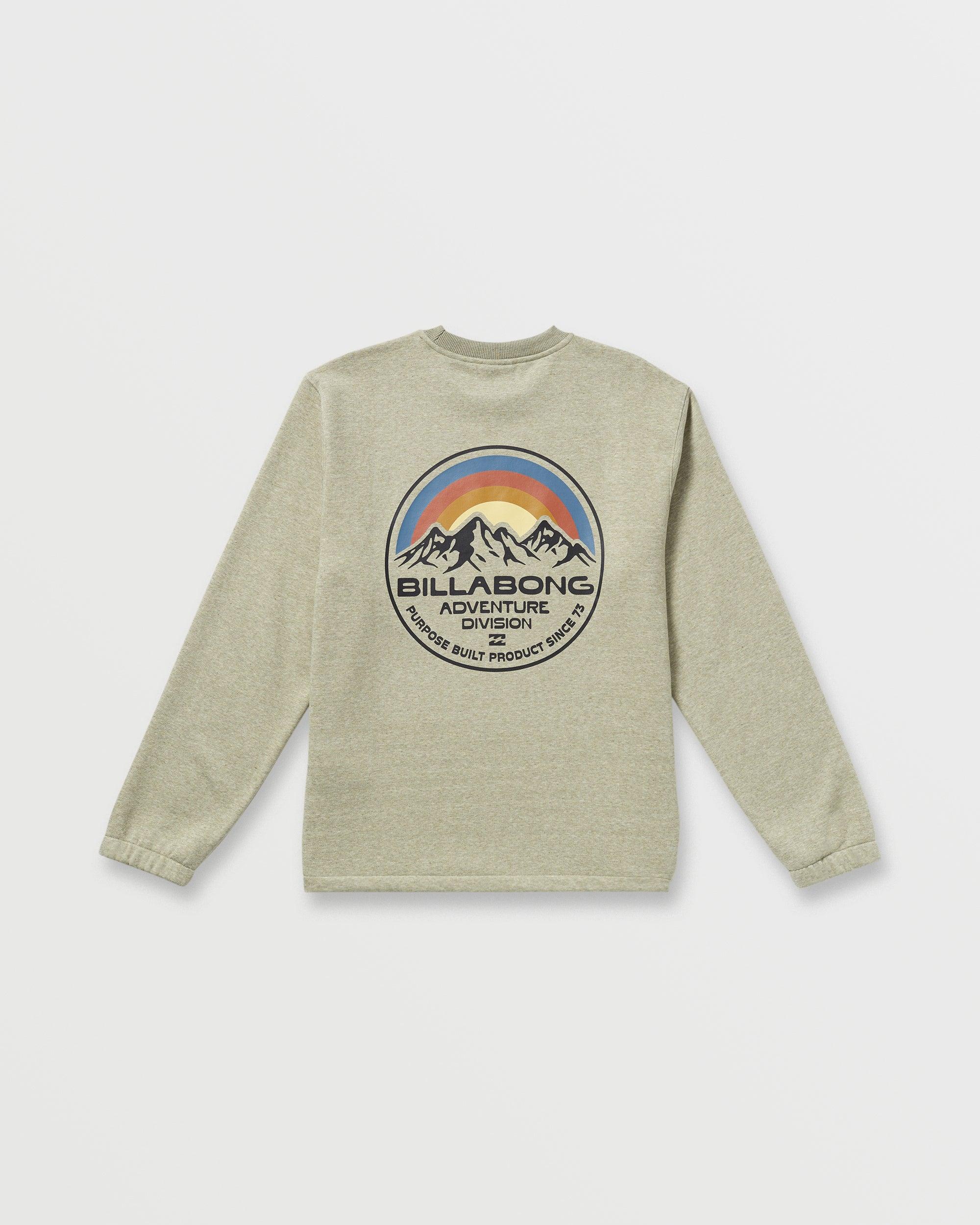 Compass Crew Sweatshirt - Sage Heather Male Product Image