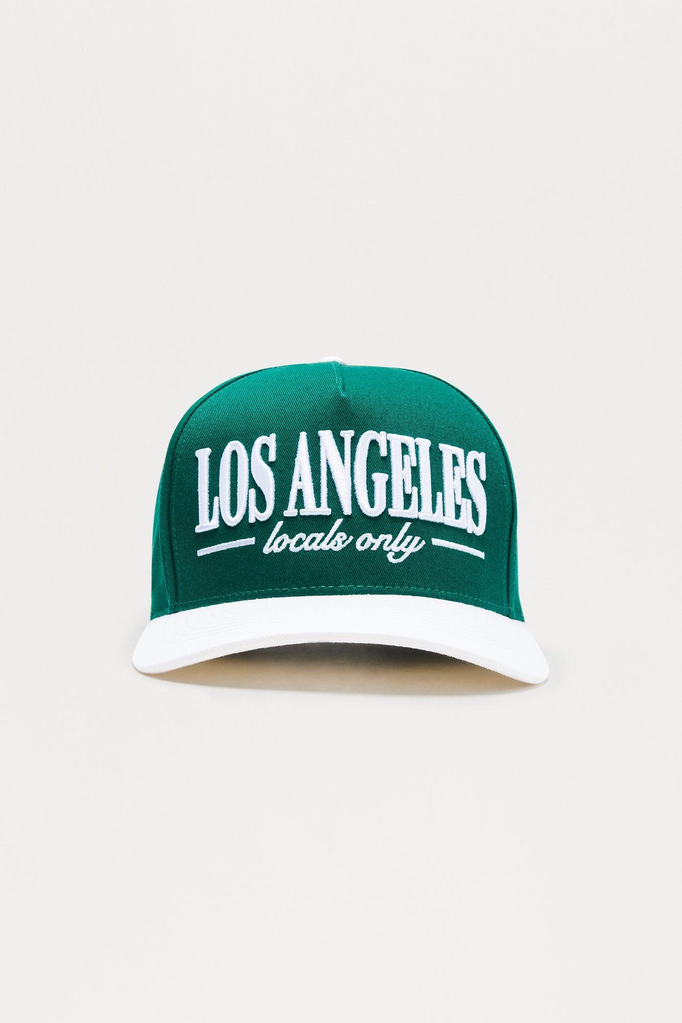 LA Locals Only Trucker Hat - Green/combo Female Product Image