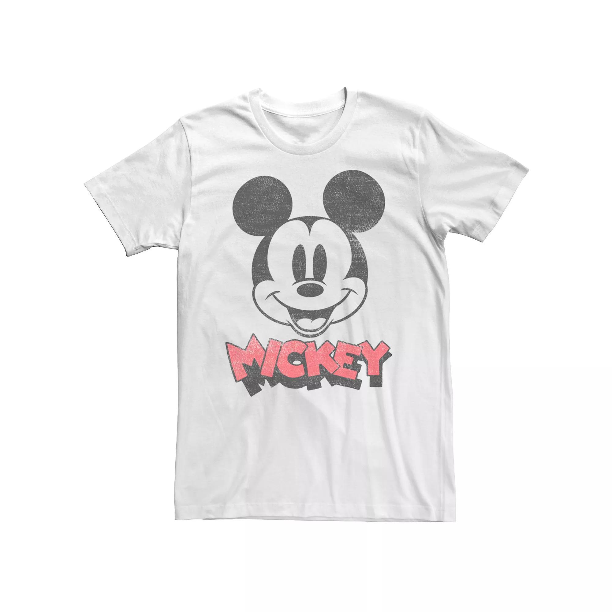 Disney's Mickey And Friends Mickey Men's Big Face Logo Tee,  Product Image