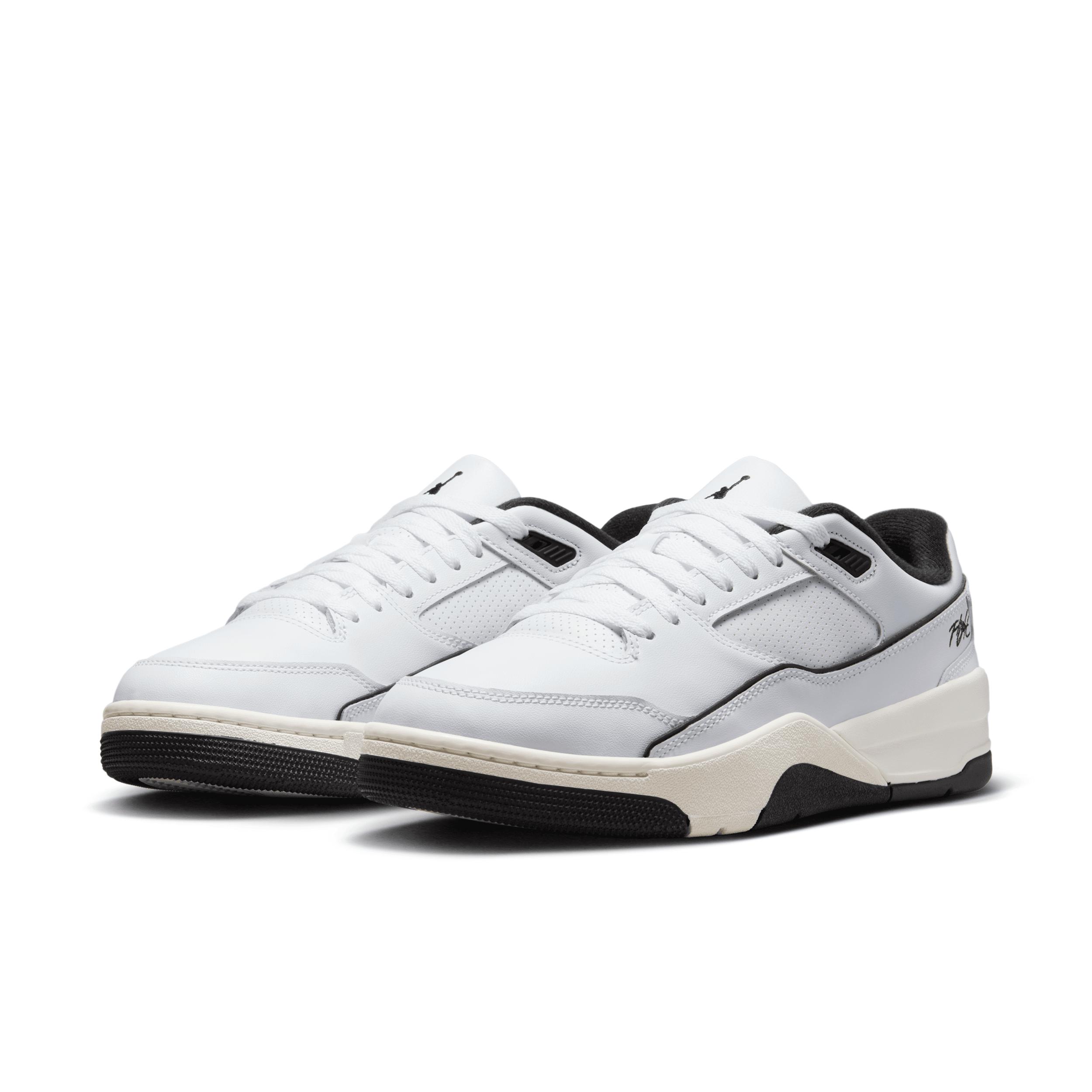 Jordan Mens Jordan Flight Court - Mens Shoes Black/White Product Image