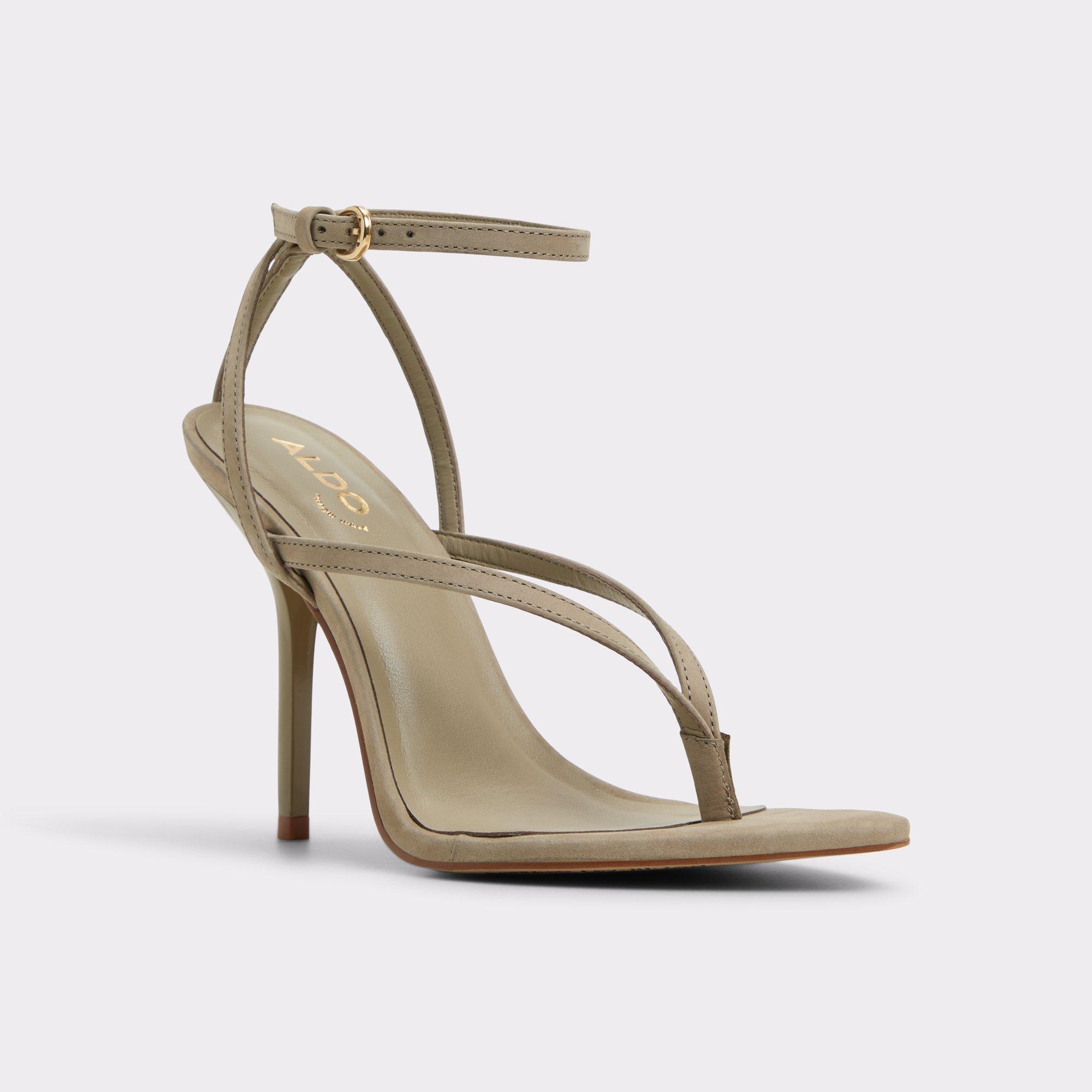 ALDO Abyfindley - Women's Strappy Sandal Sandals - Green, Size 10 Product Image
