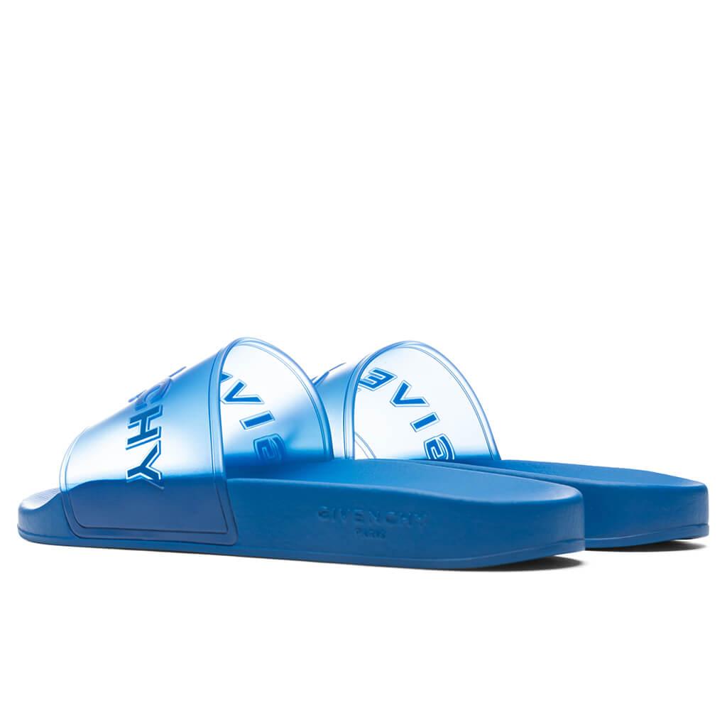 Slide Flat Sandals - Bright Blue Male Product Image