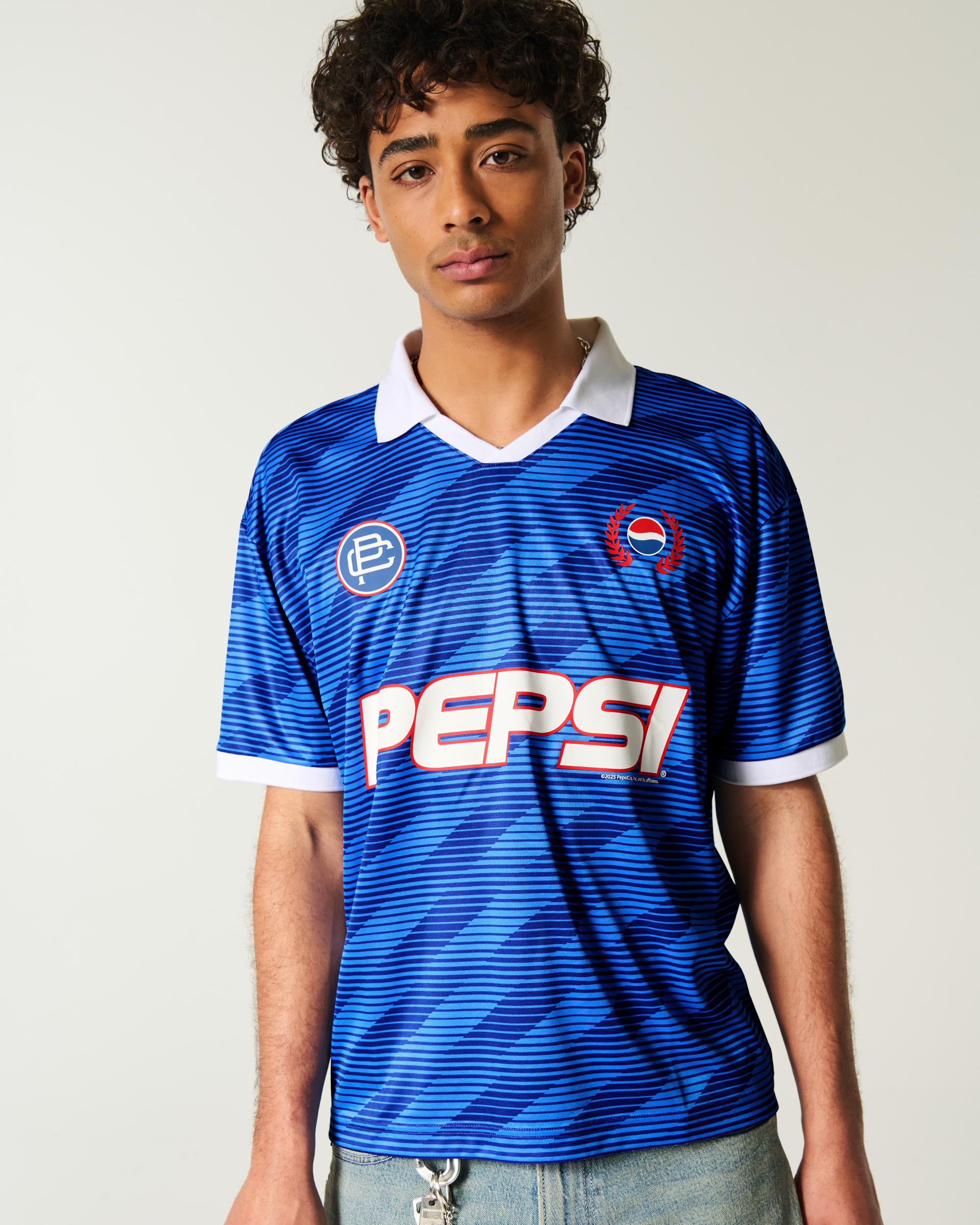 Boxy Pepsi Graphic Jersey Product Image