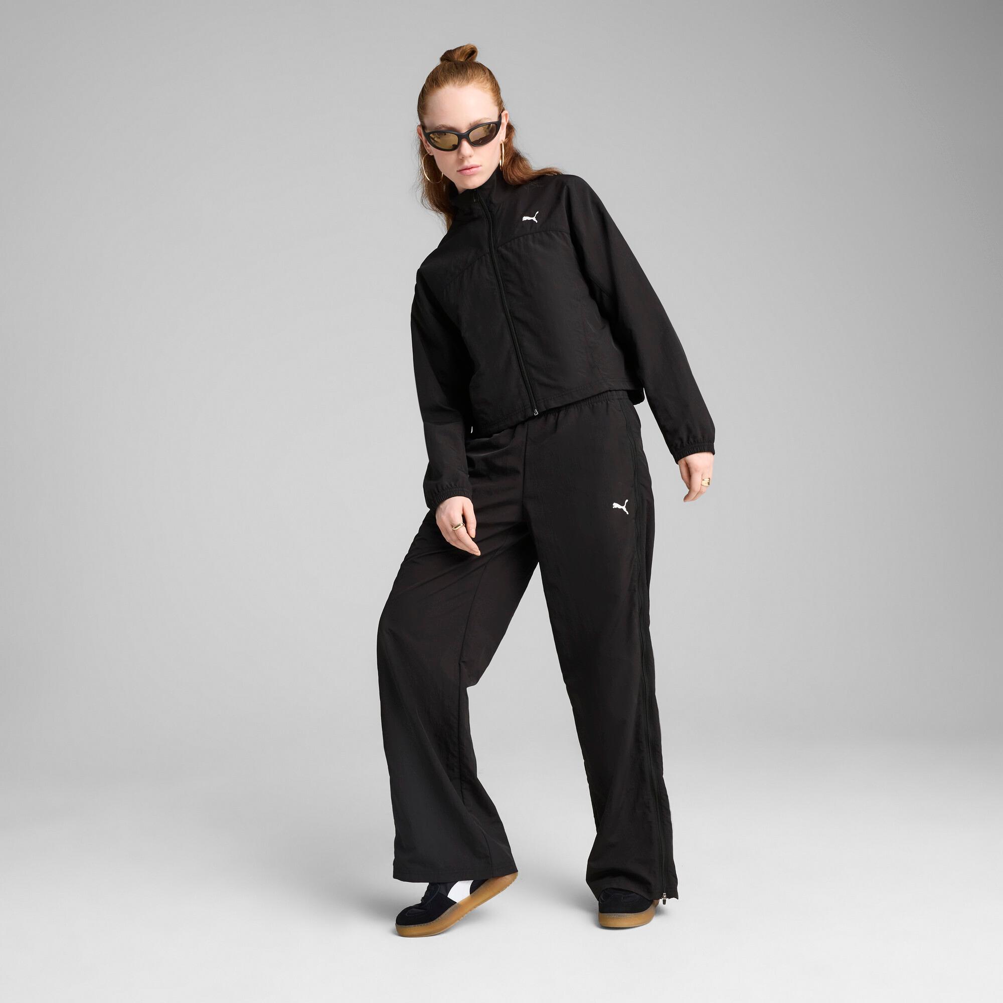 PUMA DARE TO Women's Oversized Full-Zip Woven Jacket Product Image