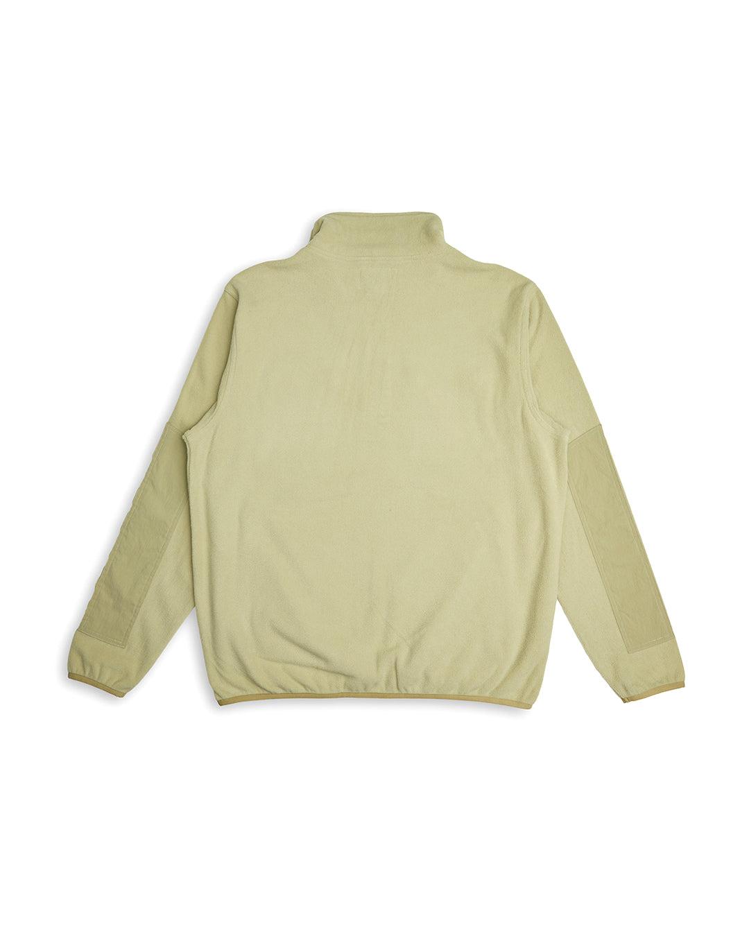Section Zip Neck Fleece - Sage Green Product Image