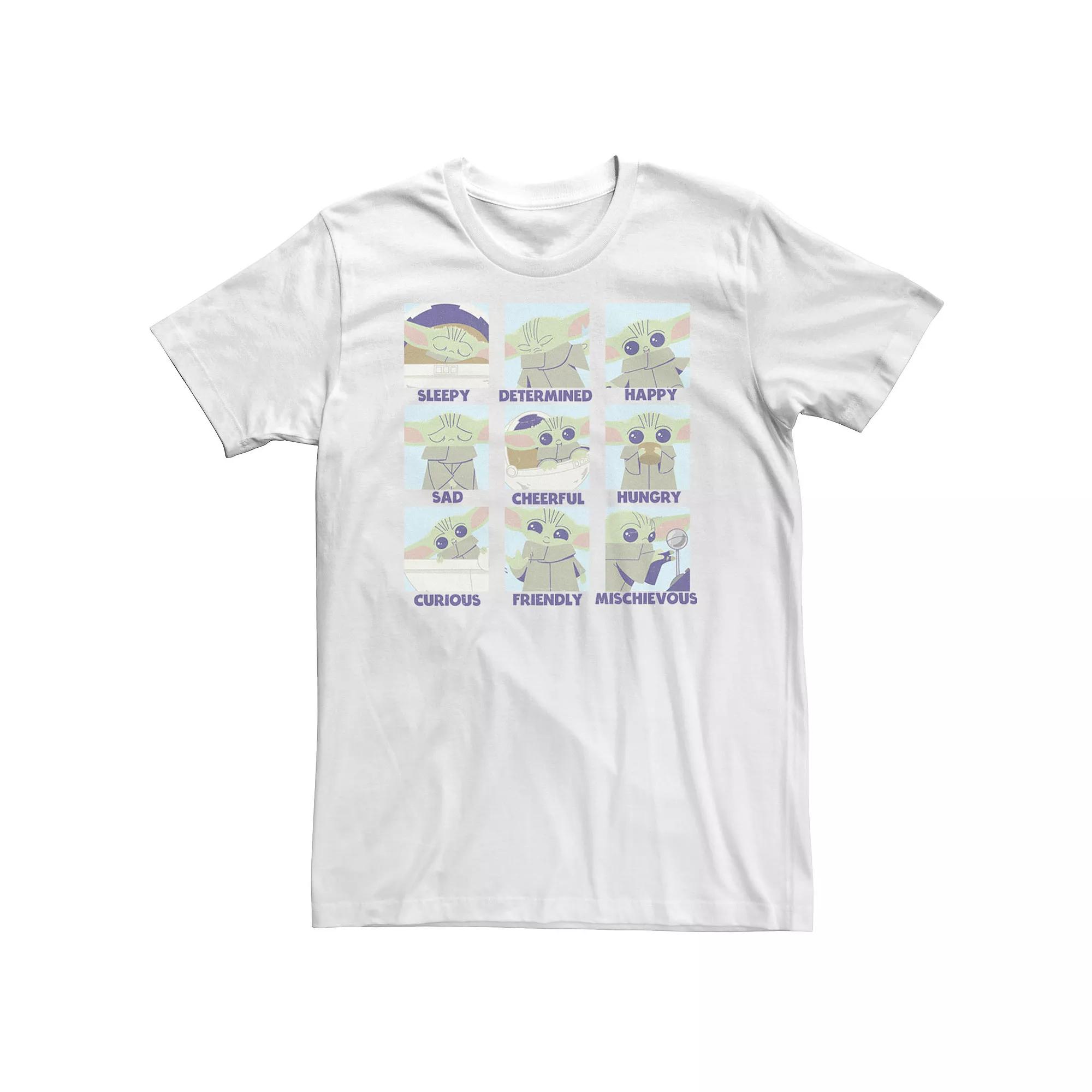 Big & Tall Star Wars The Mandalorian The Child Emotions Tee, Men's,  Product Image