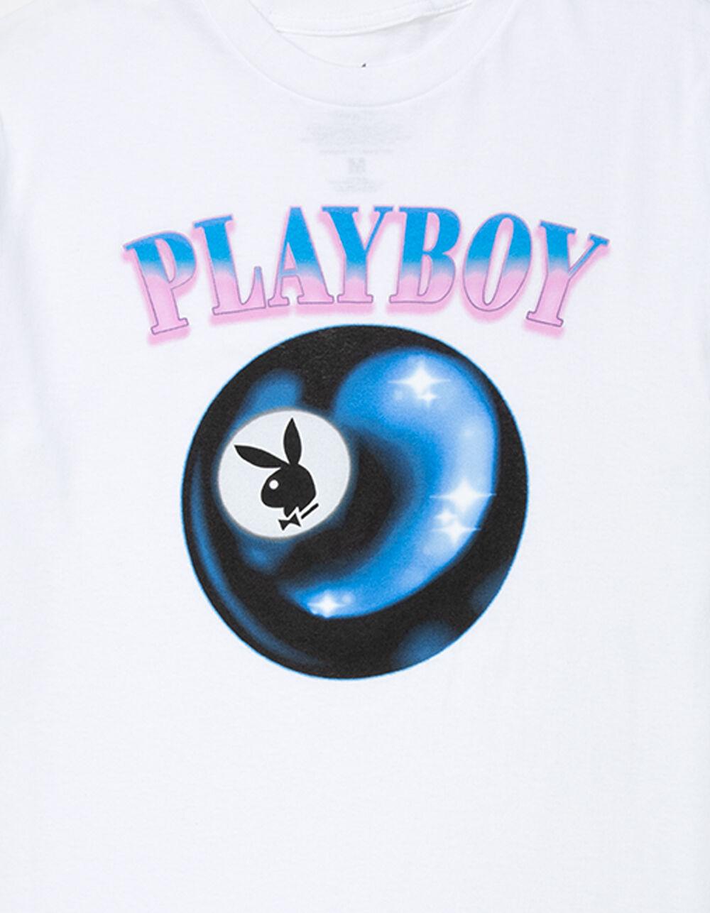 COLOR BARS x Playboy Billiards Mens Tee - WHITE Product Image