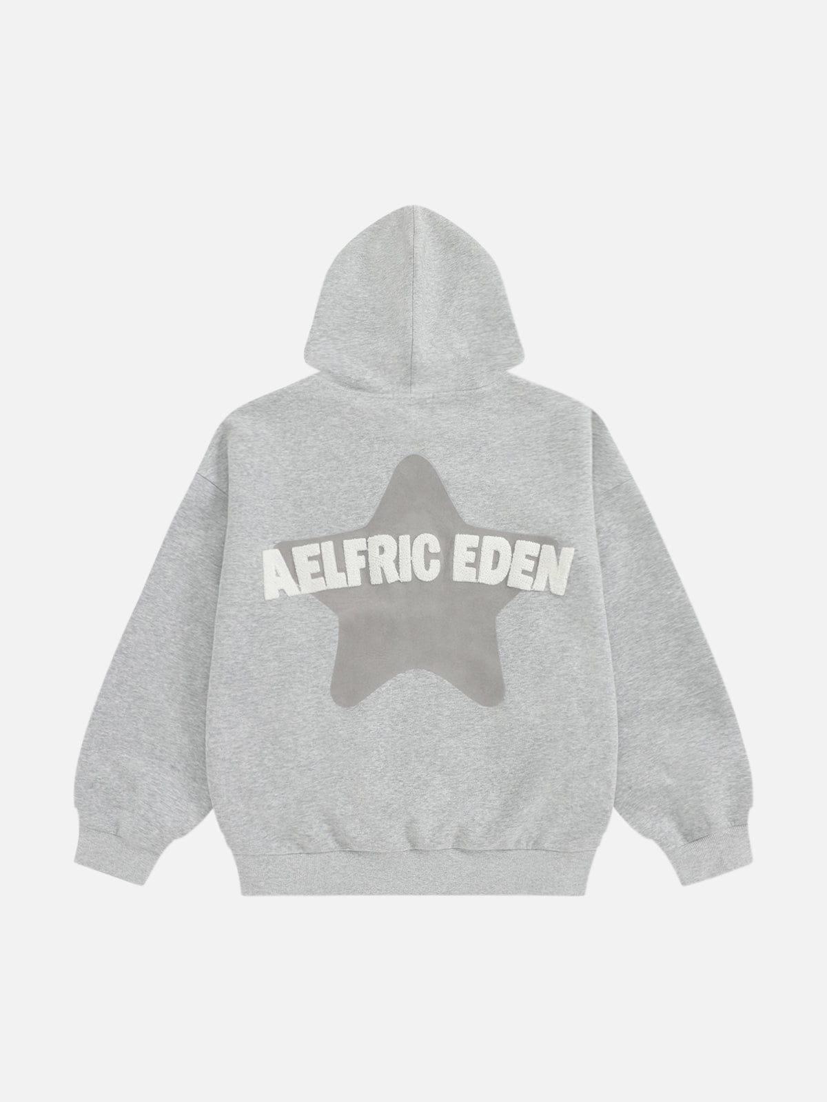 Aelfric Eden Chain Stitch Eden Star Zip Up Hoodie Product Image