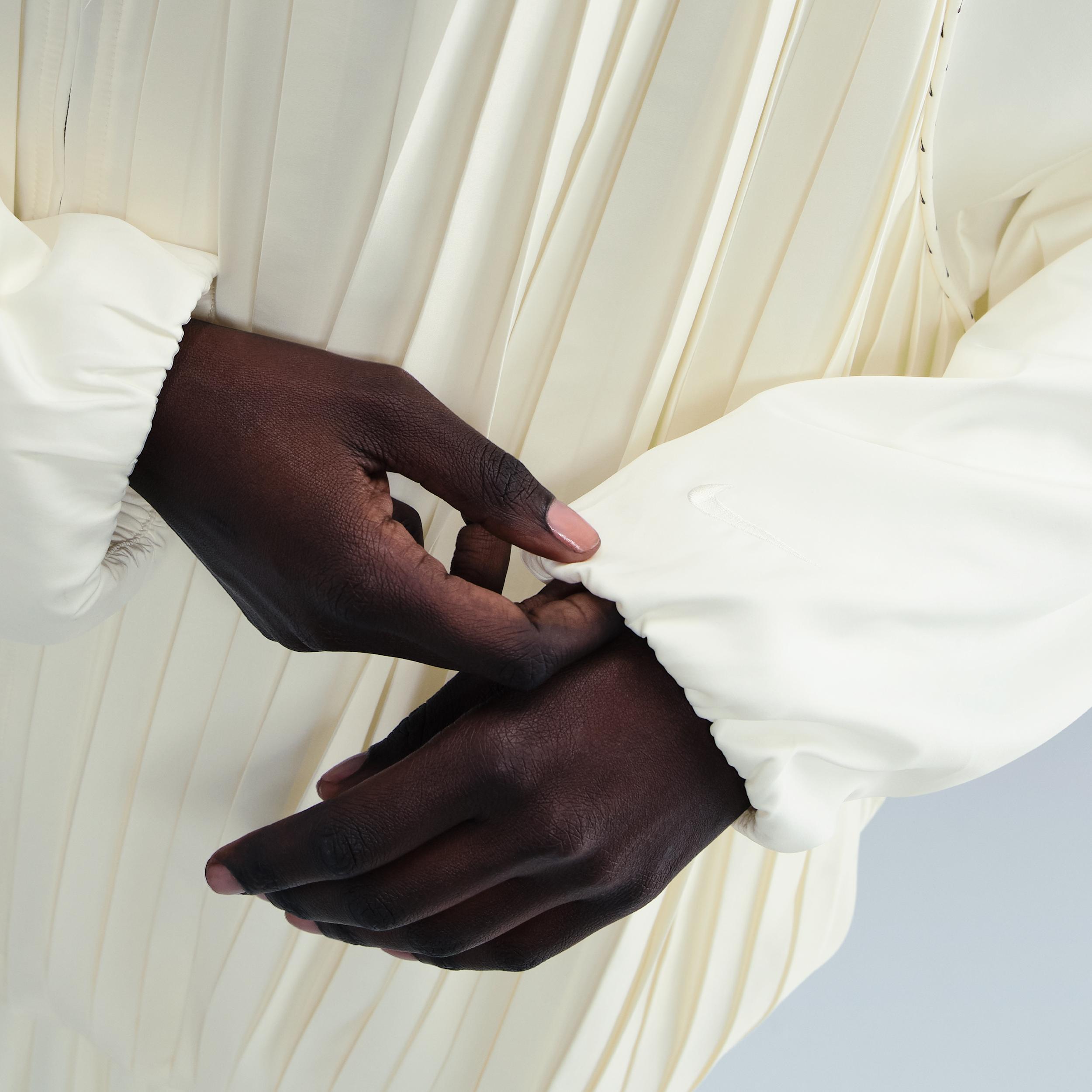 Womens Nike Sportswear Collection Pleated Track Jacket | HJ0516-133 Product Image