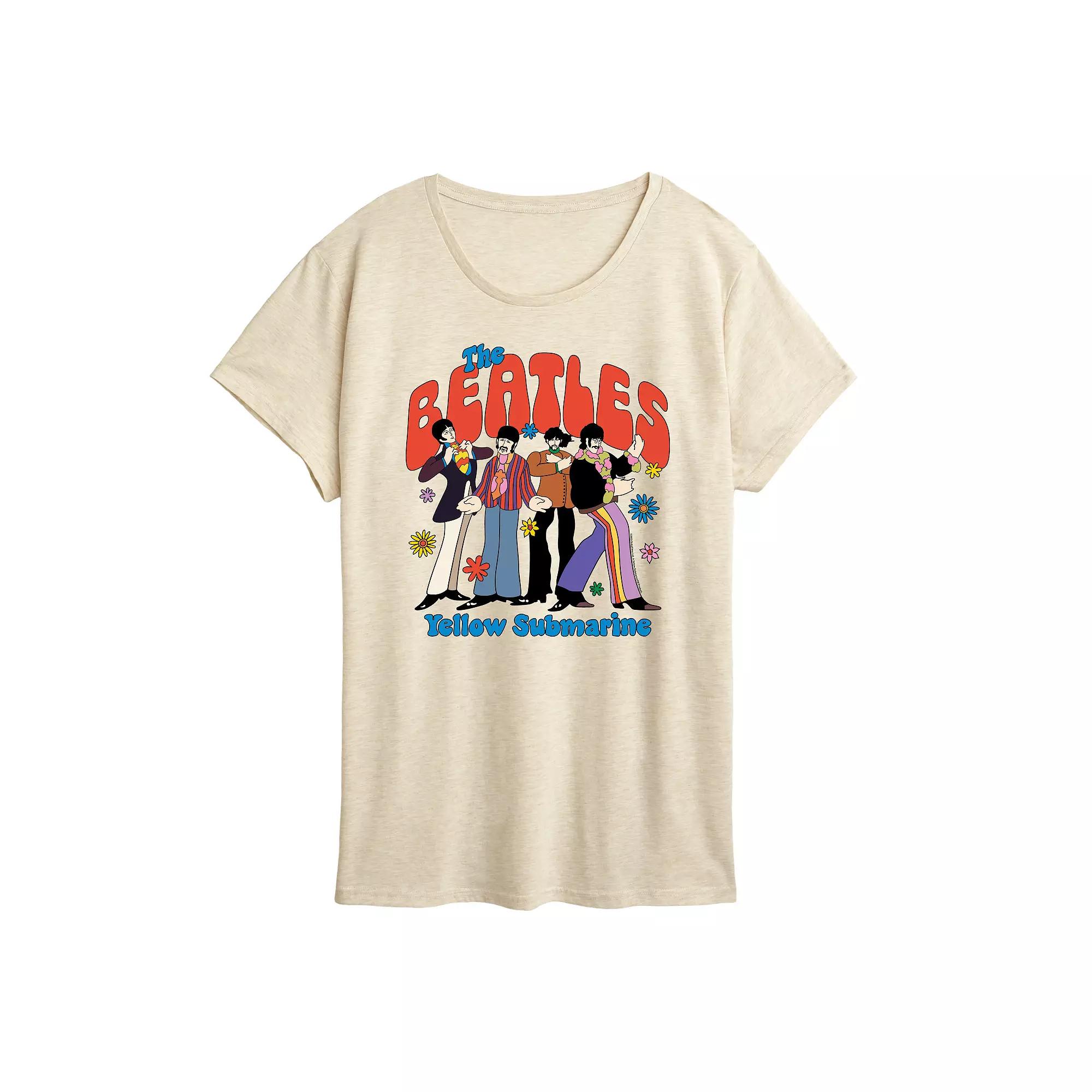 Women's The Beatles Yellow Submarine Graphic Tee,  Product Image