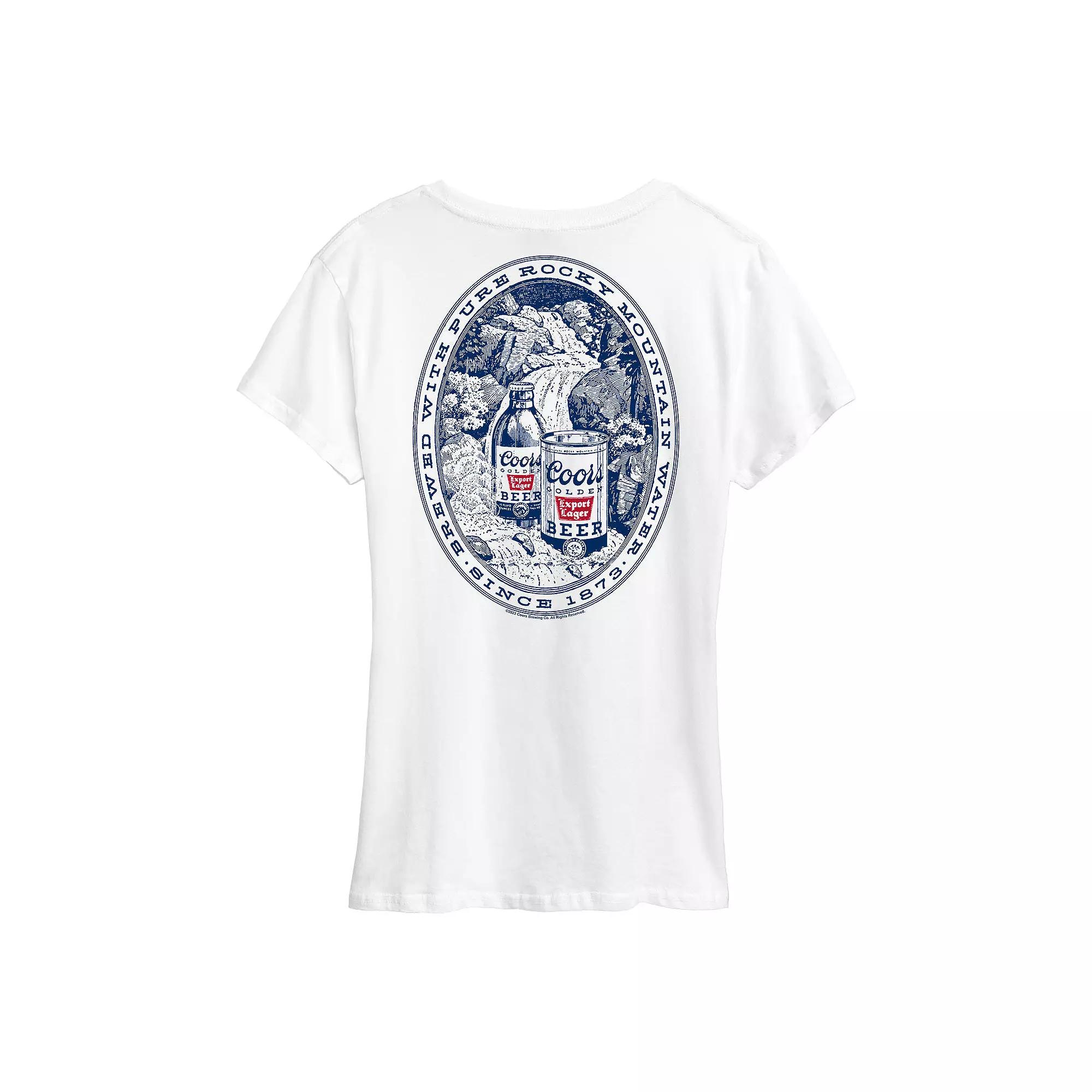 Women's Coors Banquet Rocky Mountain Graphic Tee,  Product Image