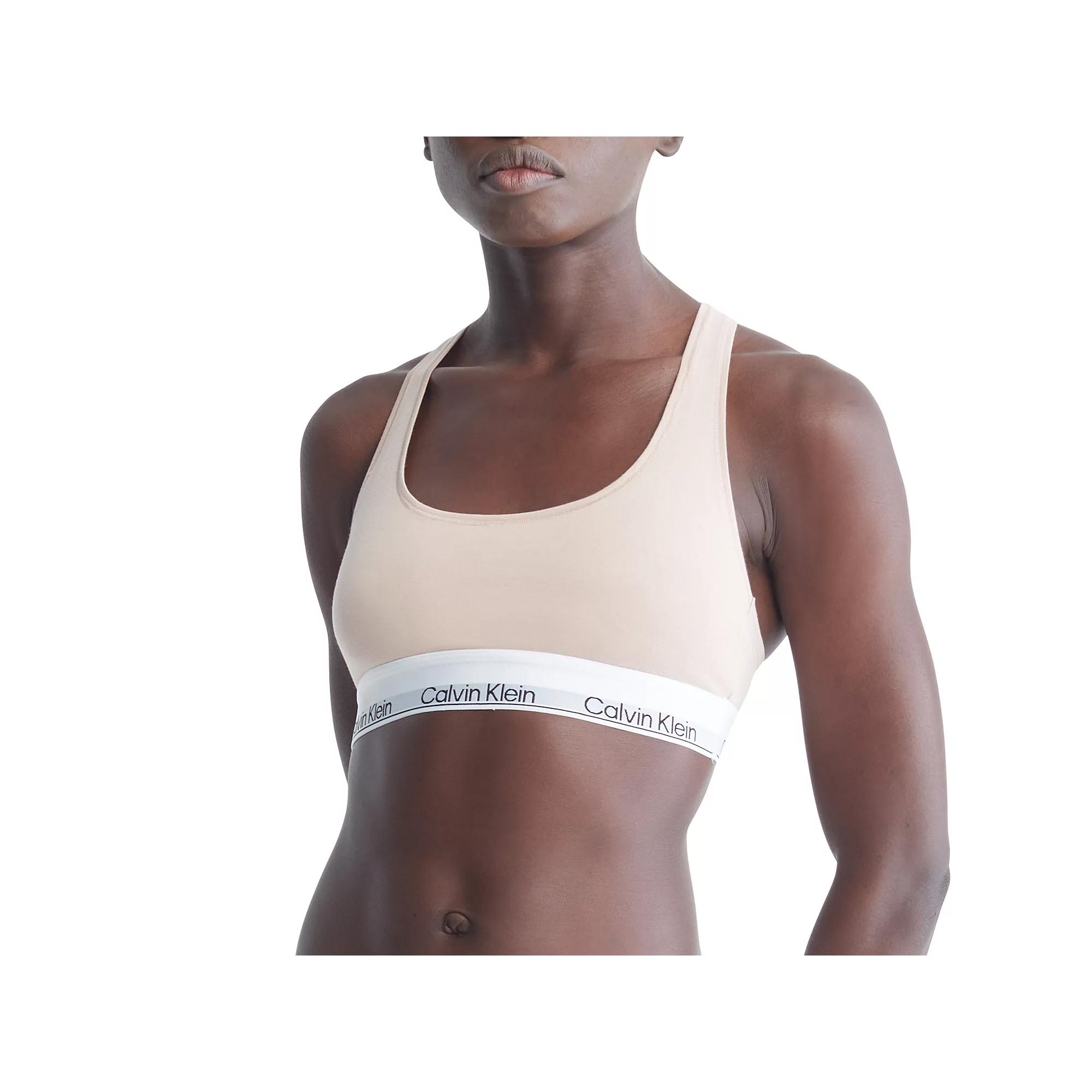 Calvin Klein Modern Cotton Naturals Unlined Bralette QF7044, Women's,  Product Image