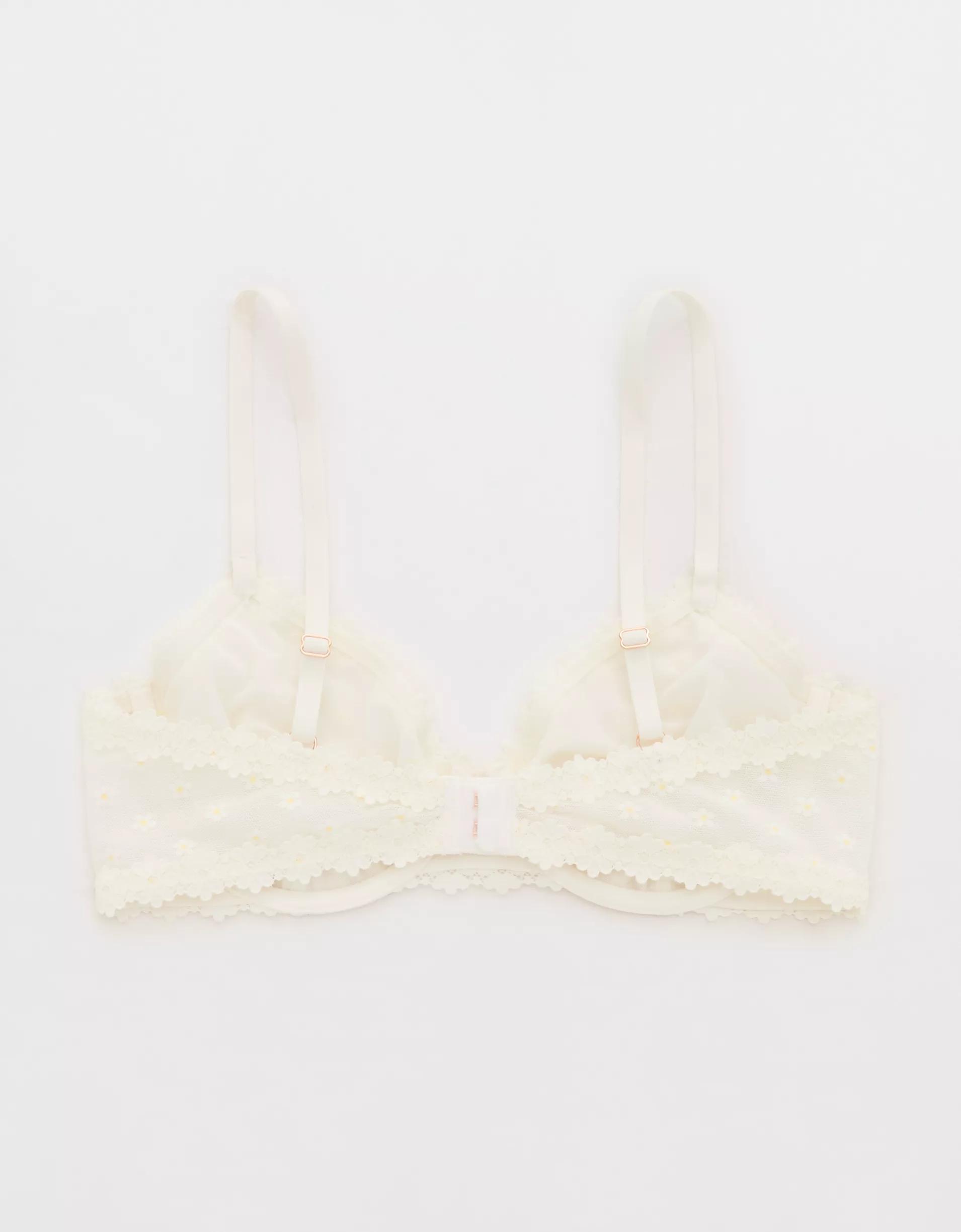 Show Off Daisy Mesh Unlined Bra Women's Product Image